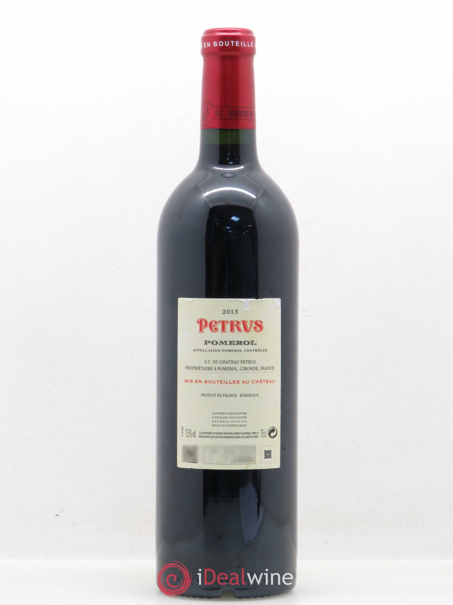 Petrus 2013 - Lot de 1 bouteille - 1