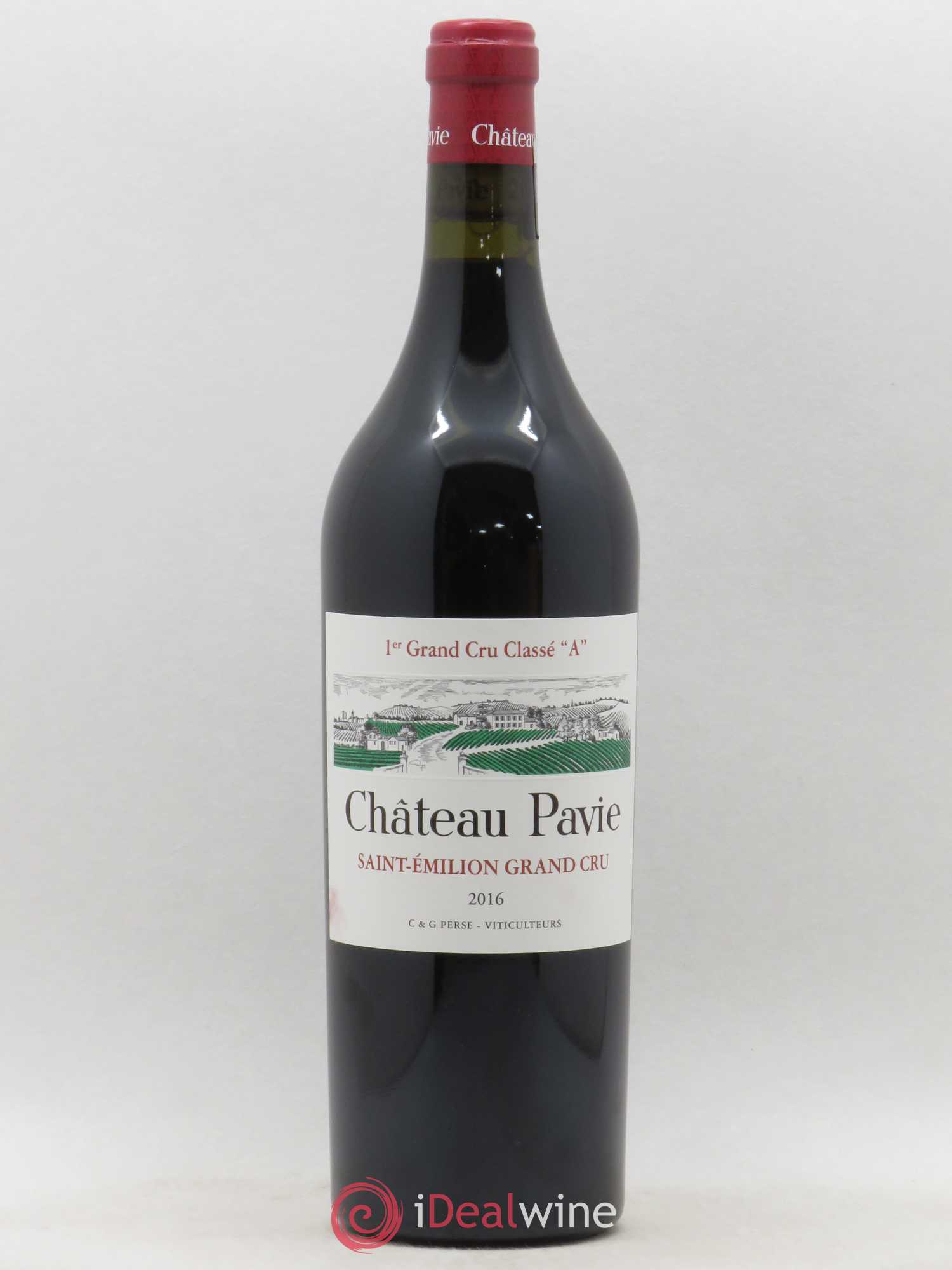 Château Pavie 1er Grand Cru Classé A 2016 - Lot de 1 bouteille - 0