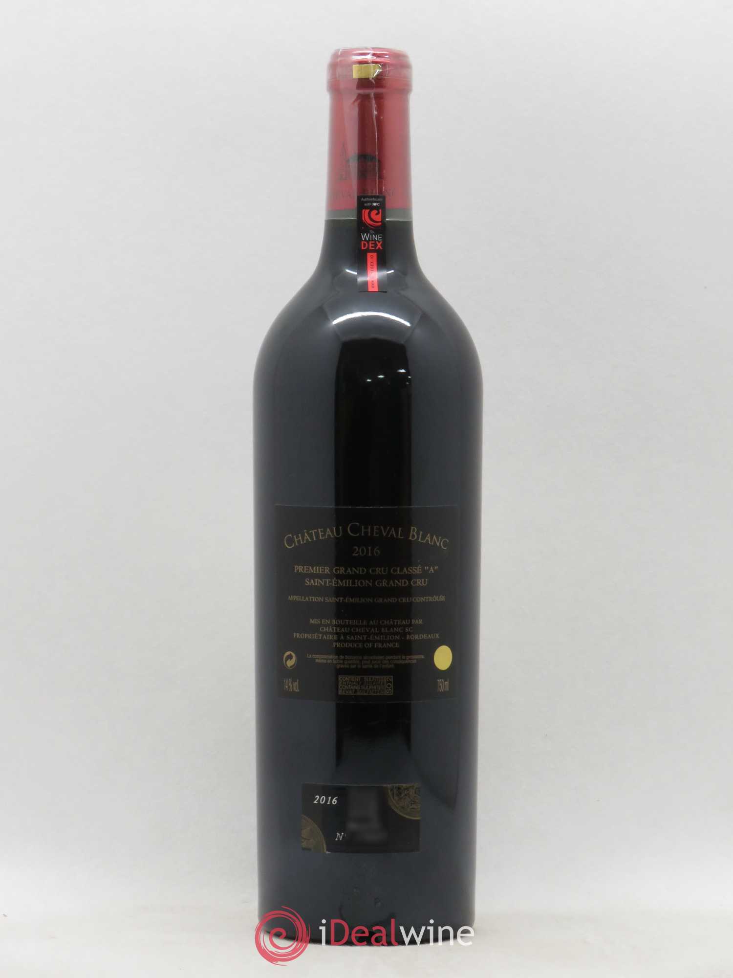 Château Cheval Blanc 1er Grand Cru Classé A 2016 - Lot of 1 bottle - 1
