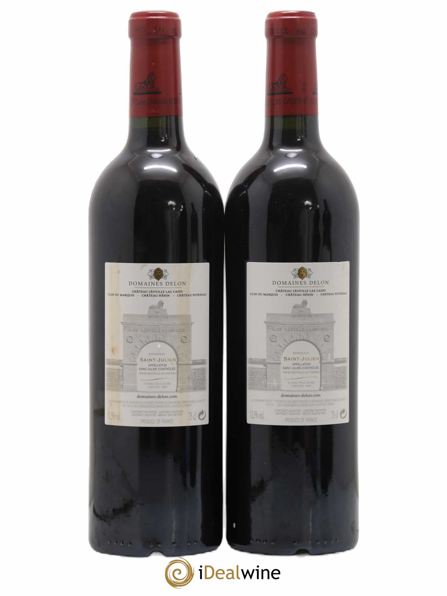 Château Léoville Las Cases 2ème Grand Cru Classé 2014 - Lot de 2 bouteilles - 1