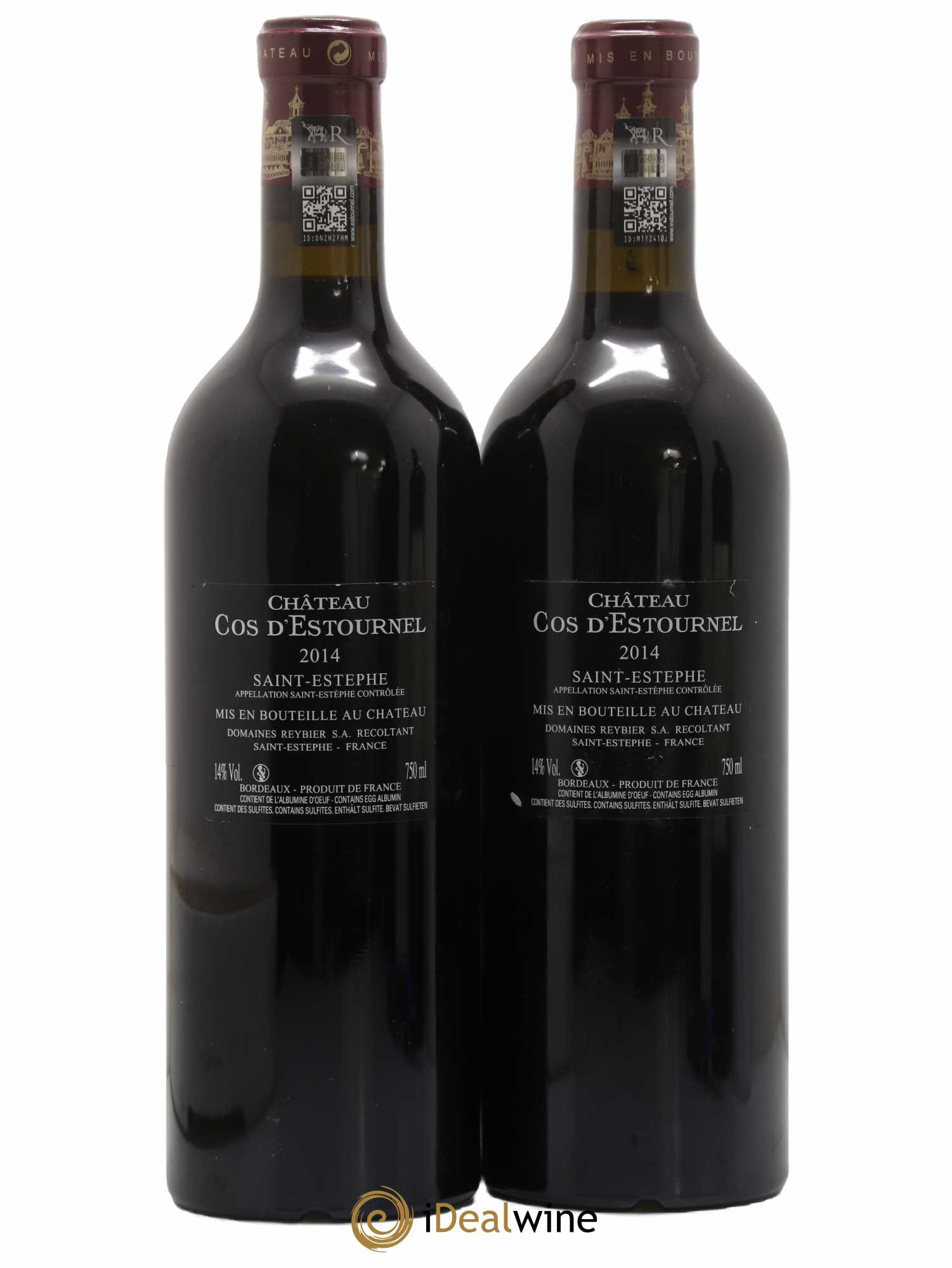 Cos d'Estournel 2ème Grand Cru Classé 2014 - Lot de 2 bouteilles - 1