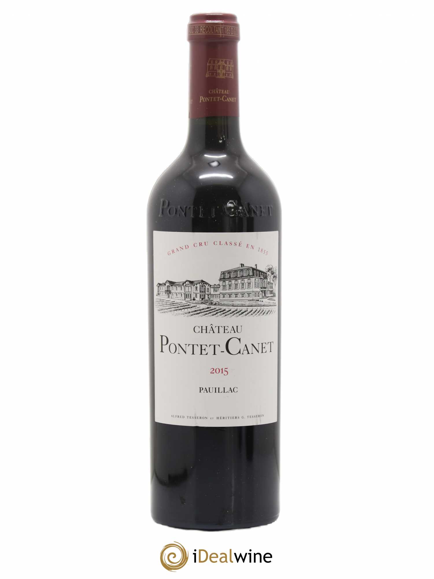 Château Pontet Canet 5ème Grand Cru Classé 2015 - Lot de 1 bouteille - 0