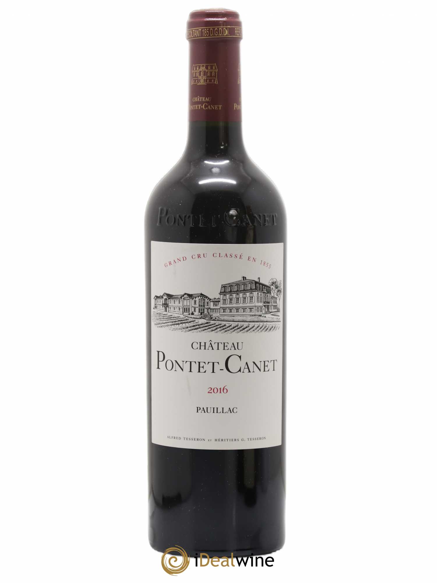 Château Pontet Canet 5ème Grand Cru Classé 2016 - Lot de 1 bouteille - 0