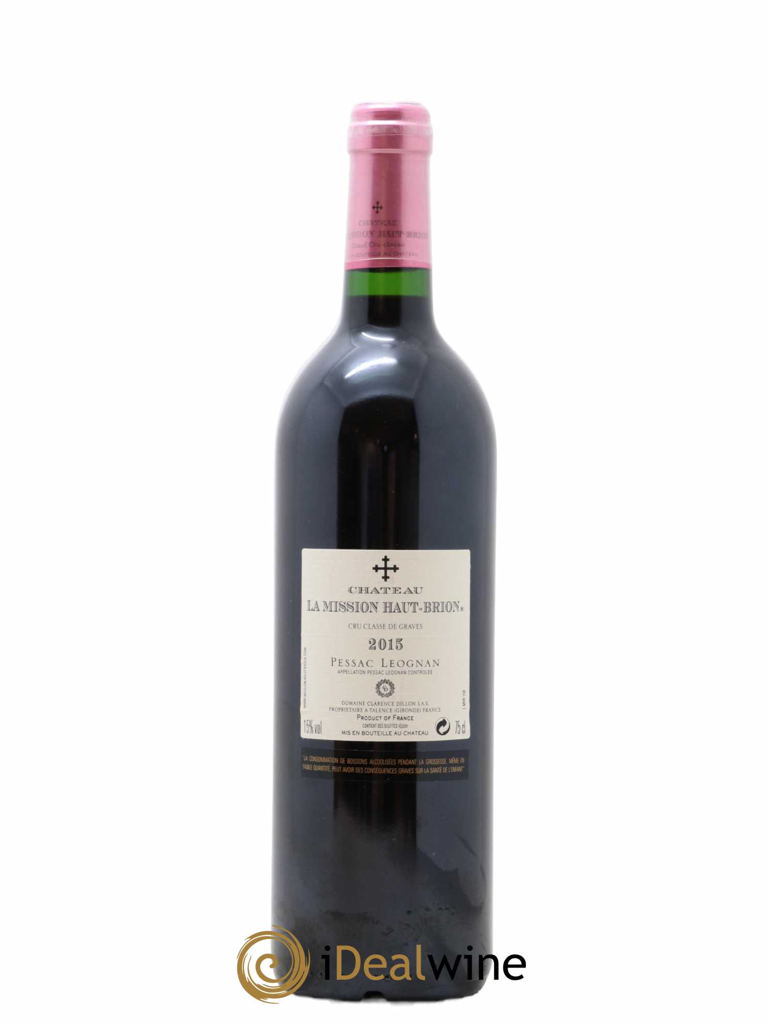 Château la Mission Haut-Brion Cru Classé de Graves 2015 - Lot of 1 bottle - 1