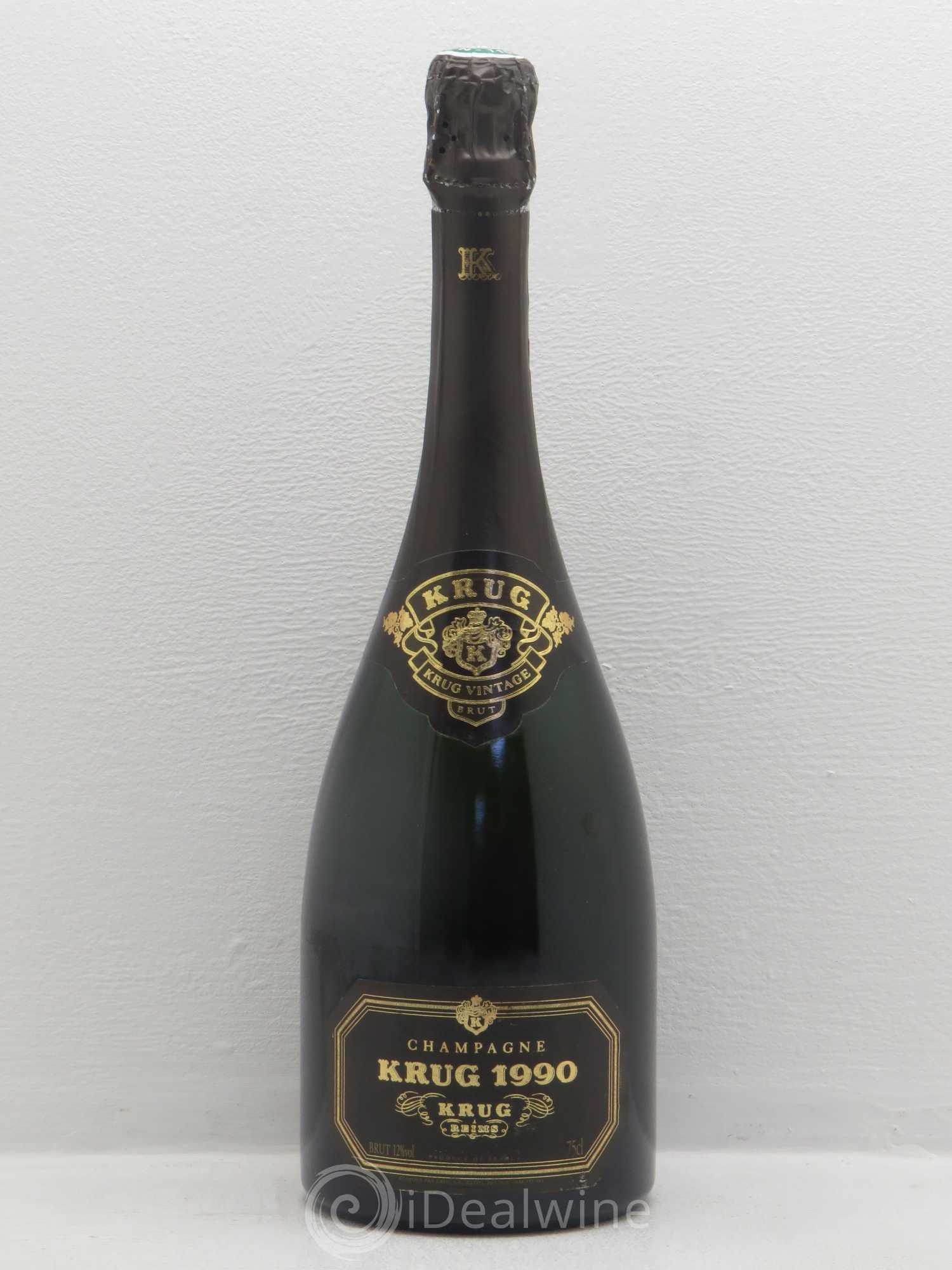Vintage Krug 1990 - Lot de 1 bouteille - 0