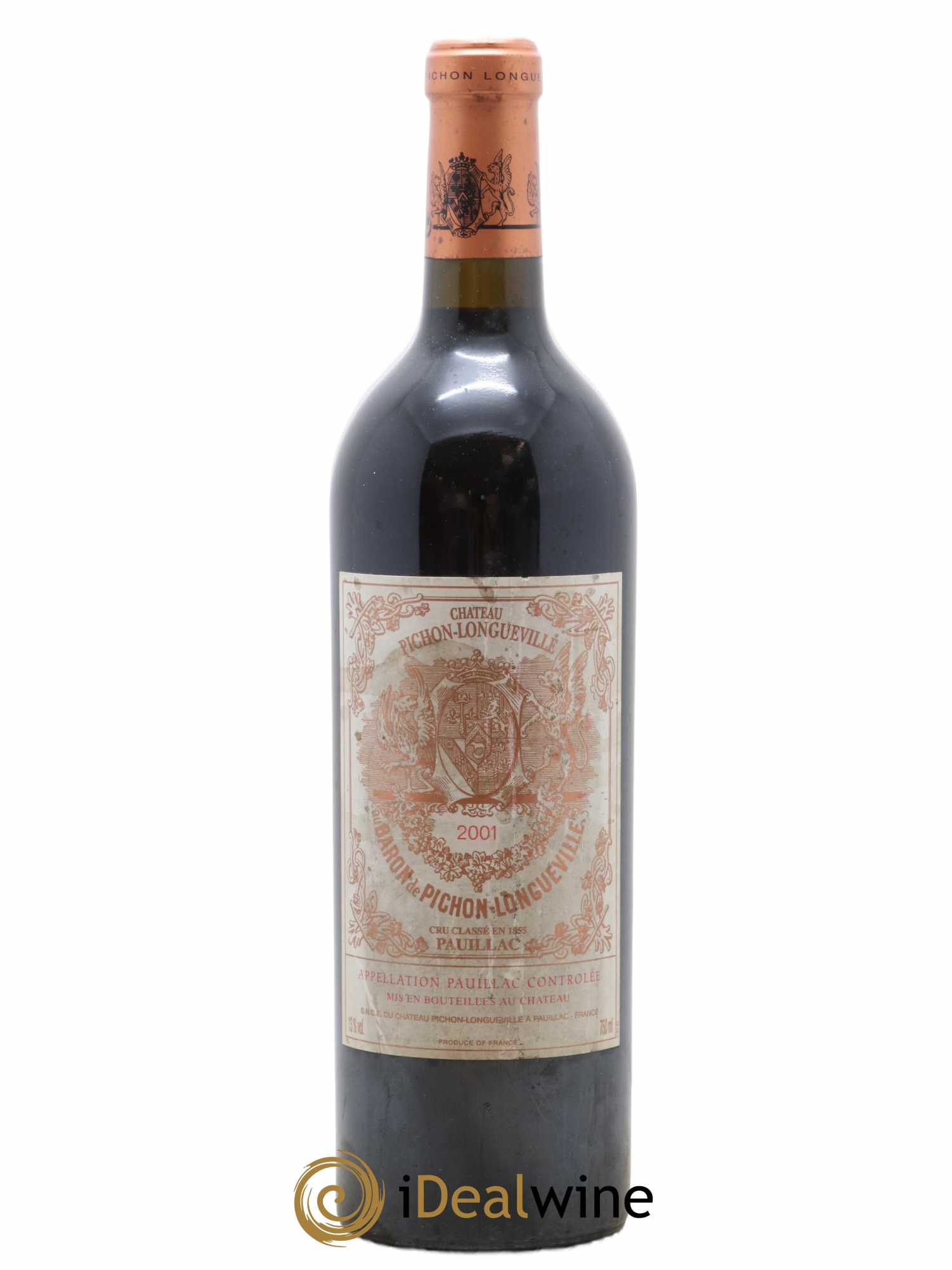 Pichon Longueville Baron 2ème Grand Cru Classé 2001 - Lot de 1 bouteille - 0