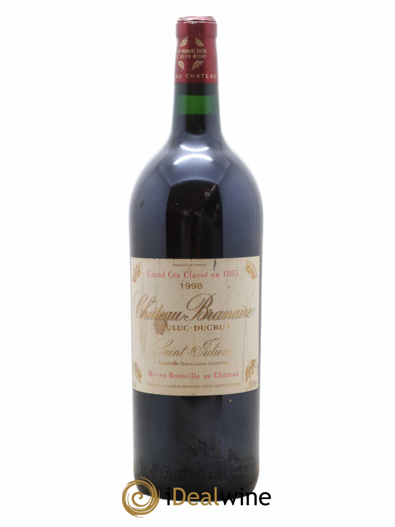 Château Branaire Ducru 4ème Grand Cru Classé 1998 - Lot of 1 magnum - 0