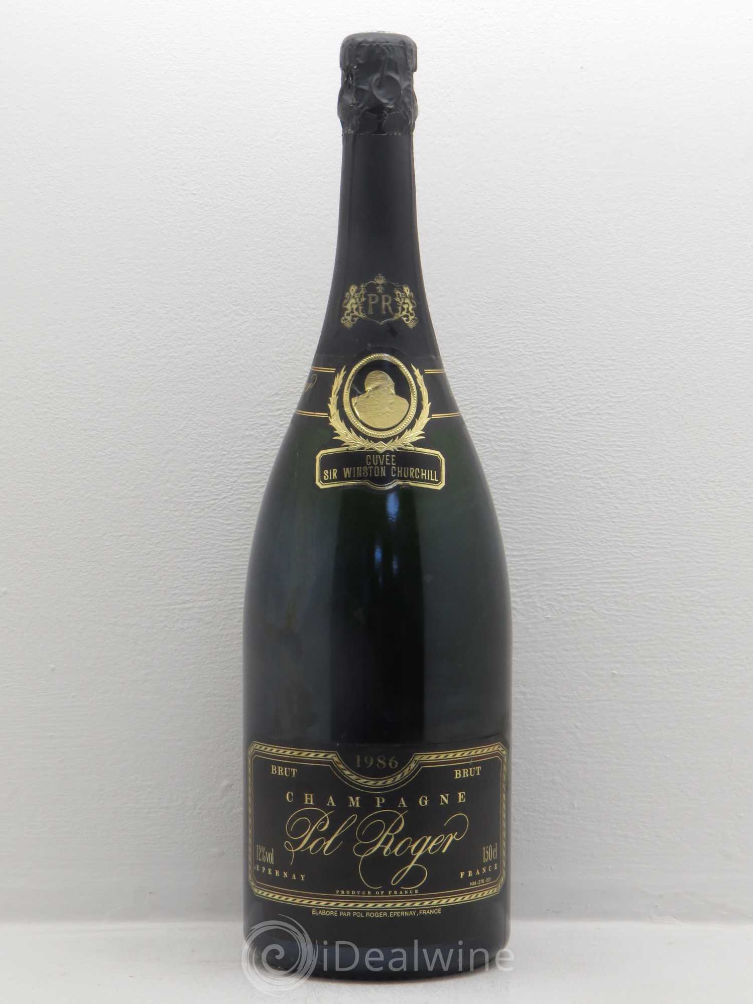 Cuvée Winston Churchill Pol Roger 1986 - Lot de 1 magnum - 0