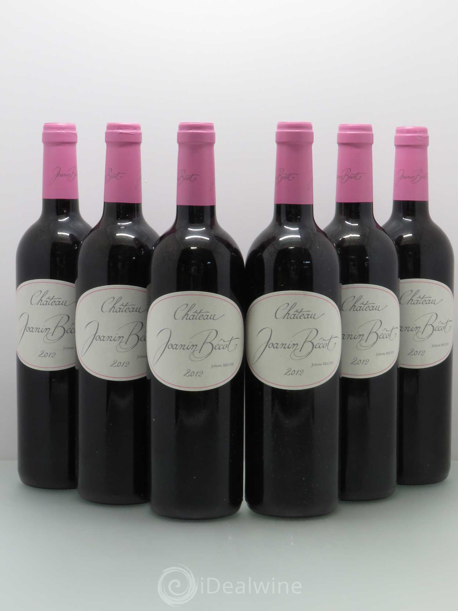 Château Joanin Bécot 2012 - Lot de 6 bouteilles - 0