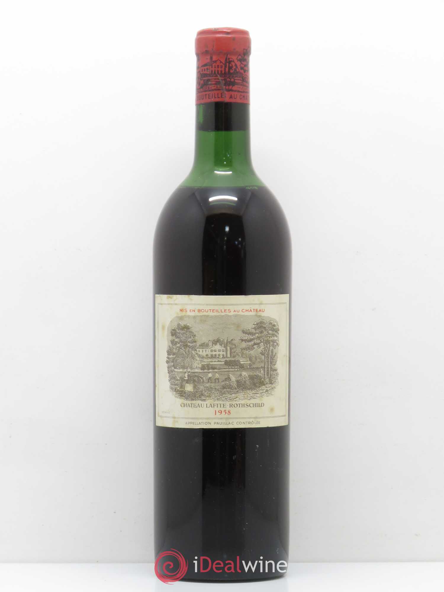 Château Lafite Rothschild 1er Grand Cru Classé 1958 - Lot de 1 bouteille - 0