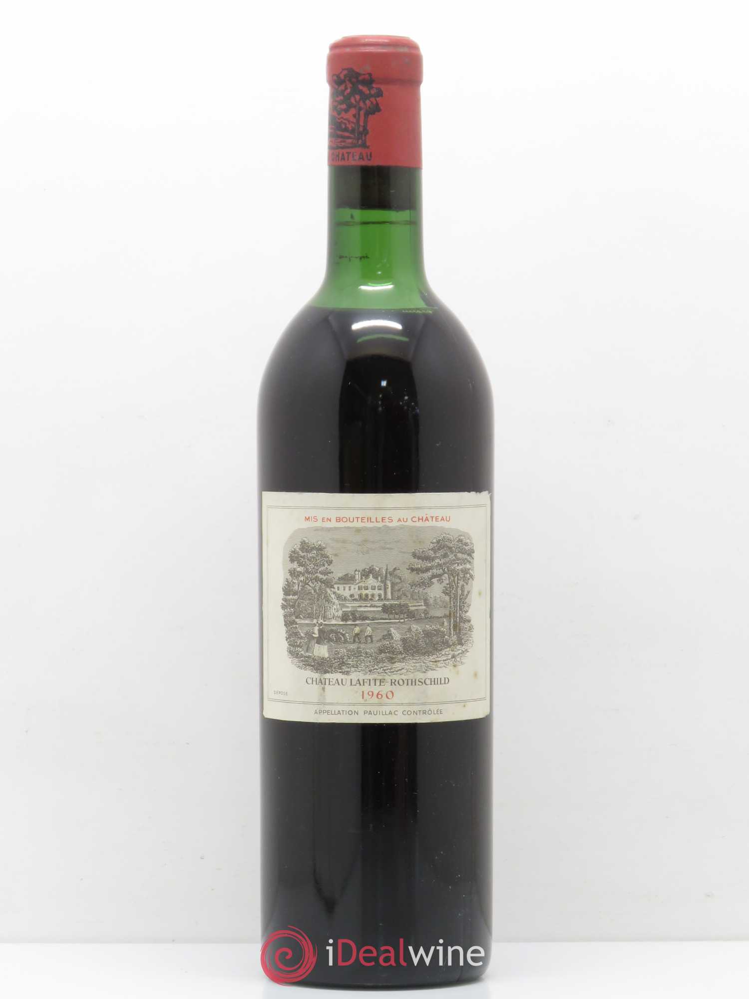 Château Lafite Rothschild 1er Grand Cru Classé 1960 - Lot de 1 bouteille - 0