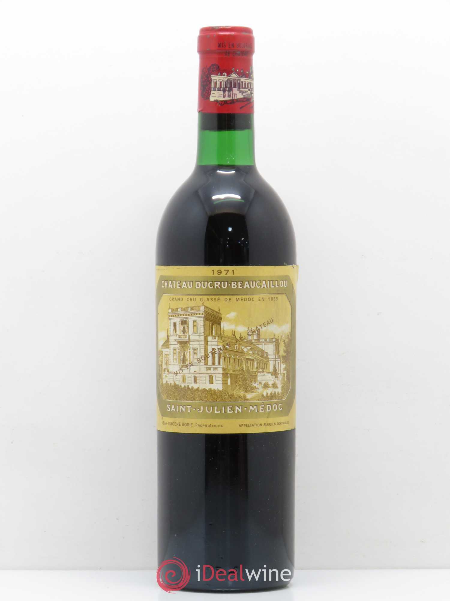 Château Ducru Beaucaillou 2ème Grand Cru Classé 1971 - Lot de 1 bouteille - 0