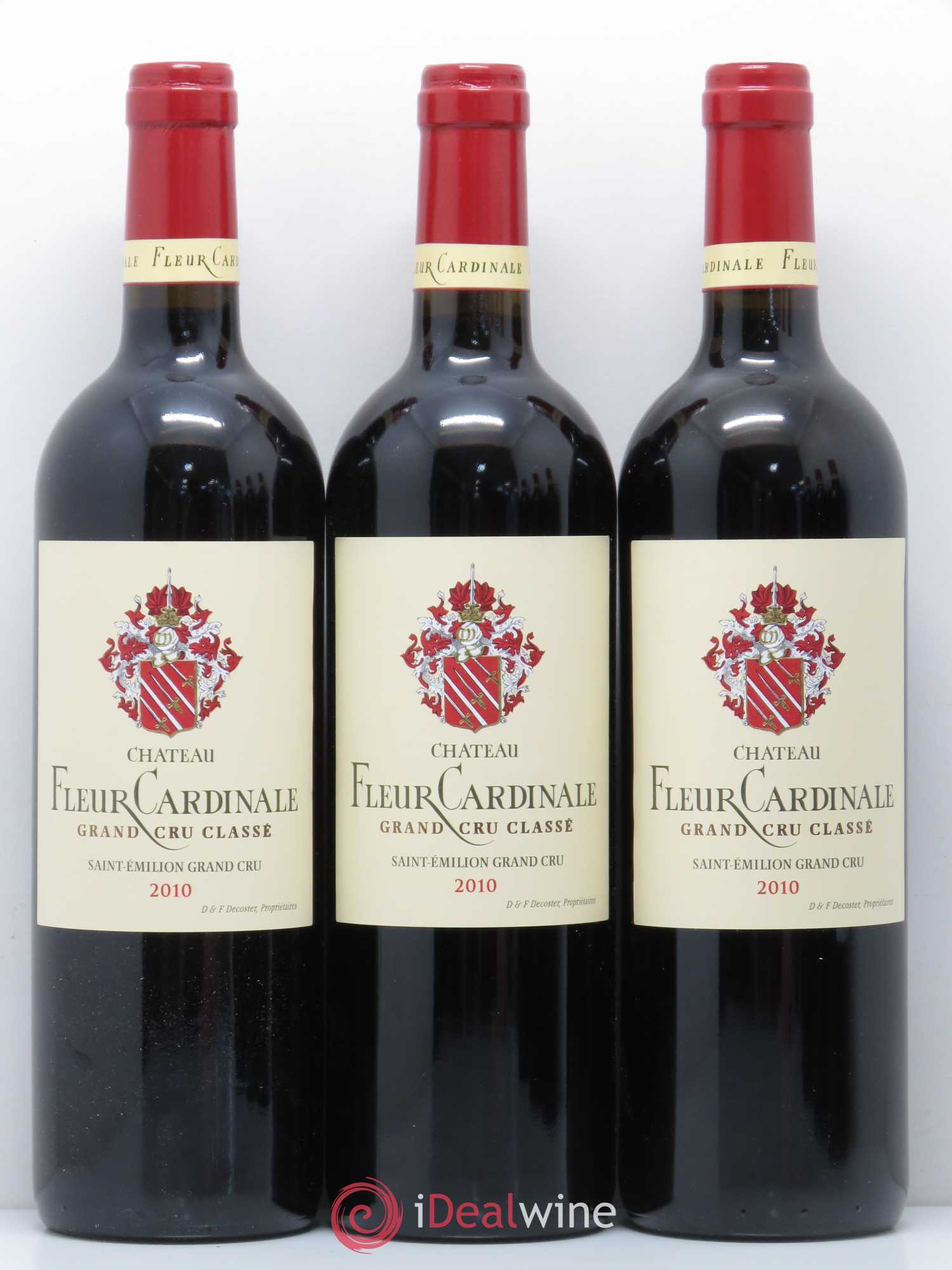 Château Fleur Cardinale Grand Cru Classé 2010 - Lot de 6 bouteilles - 1
