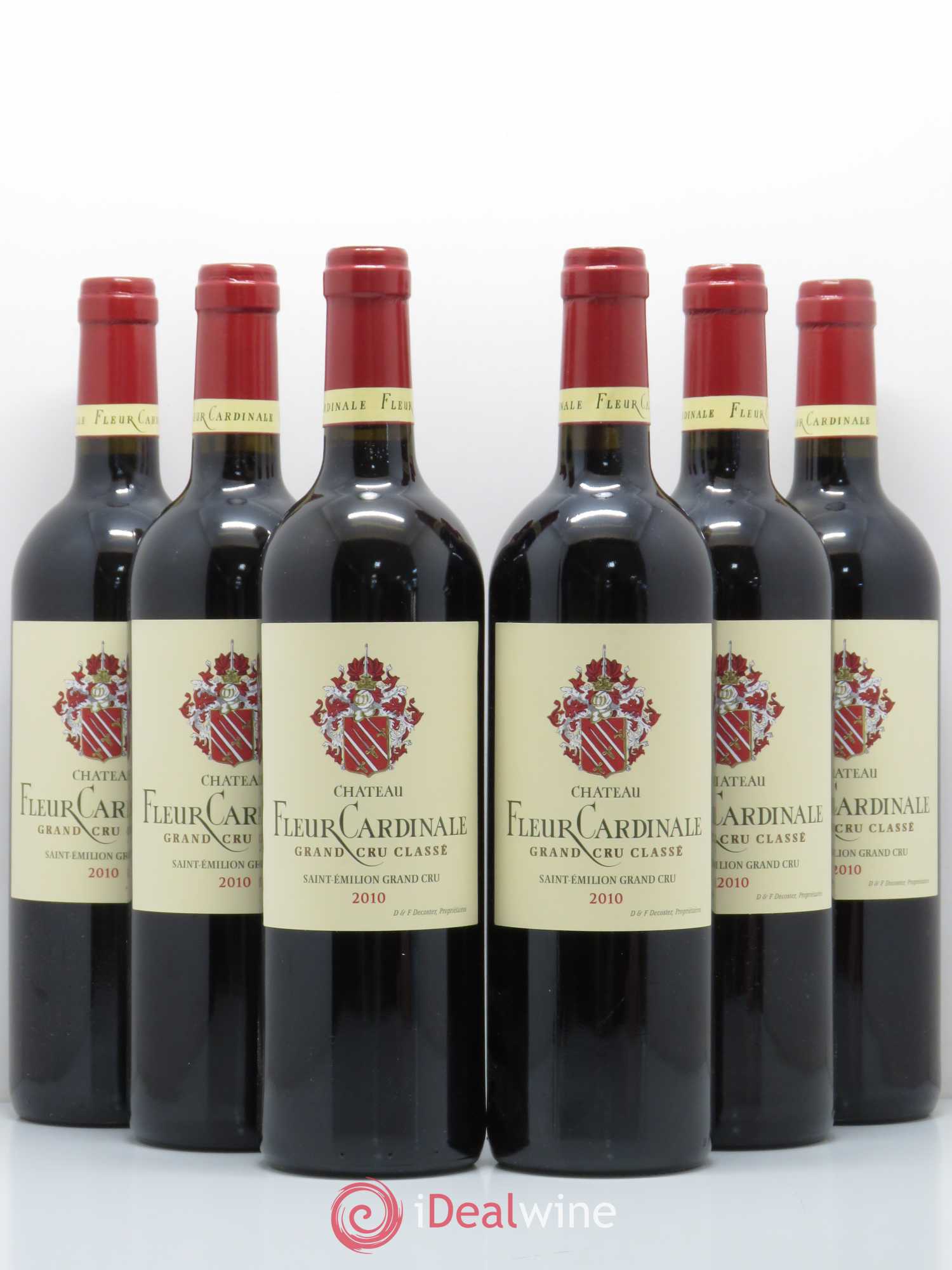 Château Fleur Cardinale Grand Cru Classé 2010 - Lot de 6 bouteilles - 0