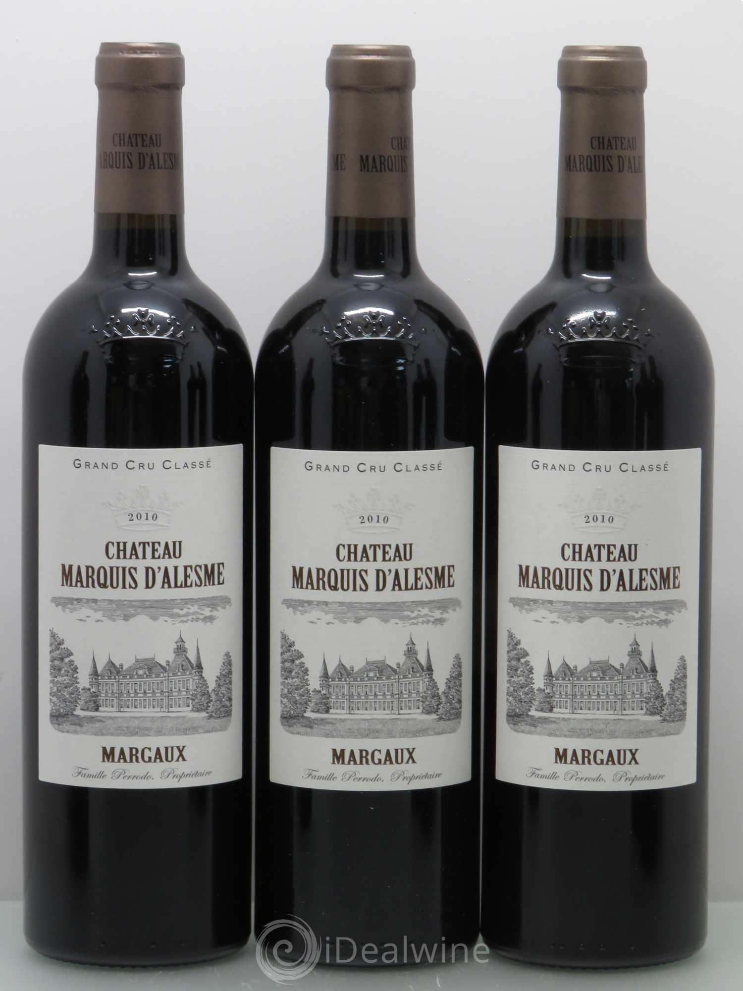 Château Marquis d'Alesme 2010 - Lot de 6 bouteilles - 1