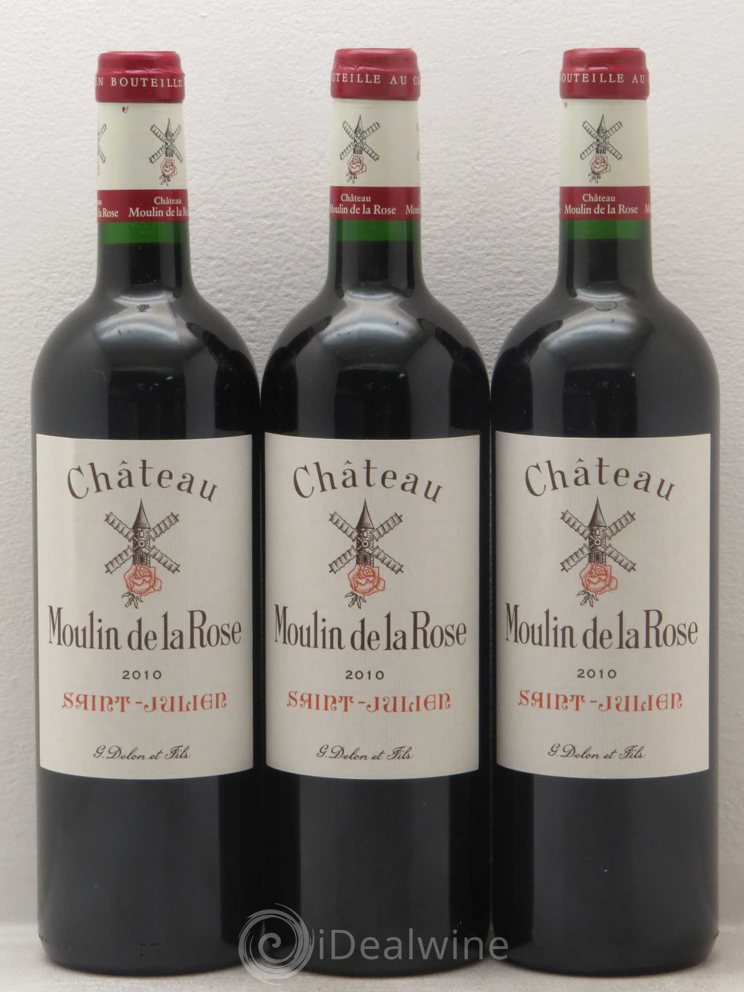 Château Moulin de la Rose Cru Bourgeois 2010 - Lot de 12 bouteilles - 3