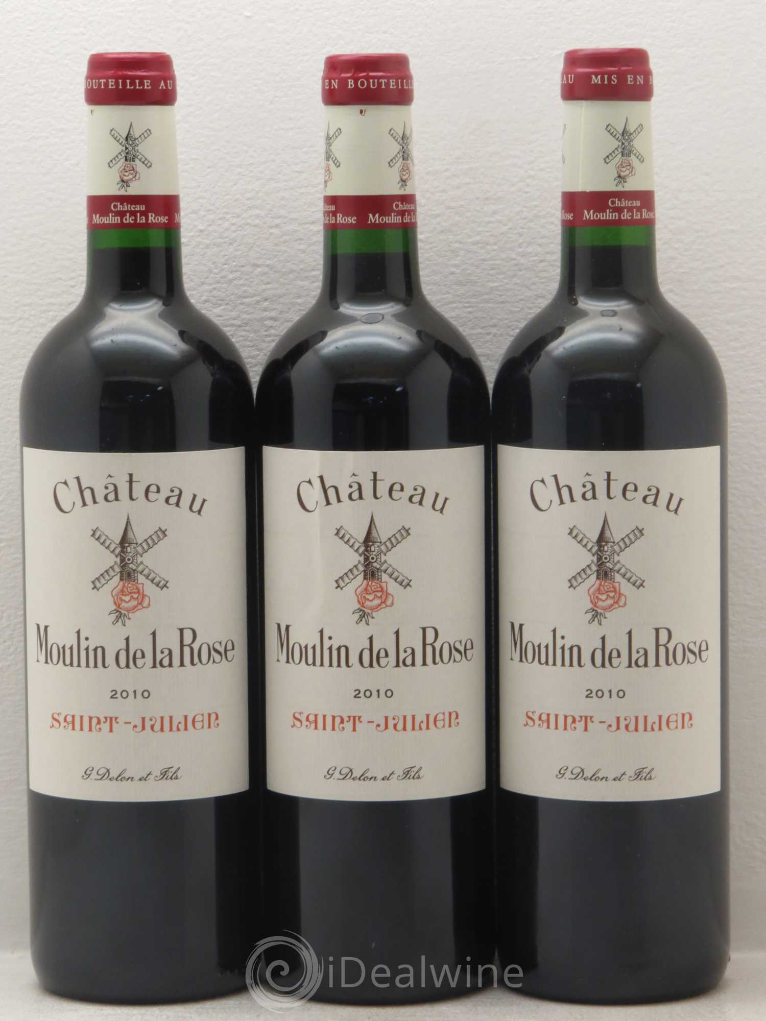 Château Moulin de la Rose Cru Bourgeois 2010 - Lot de 12 bouteilles - 4