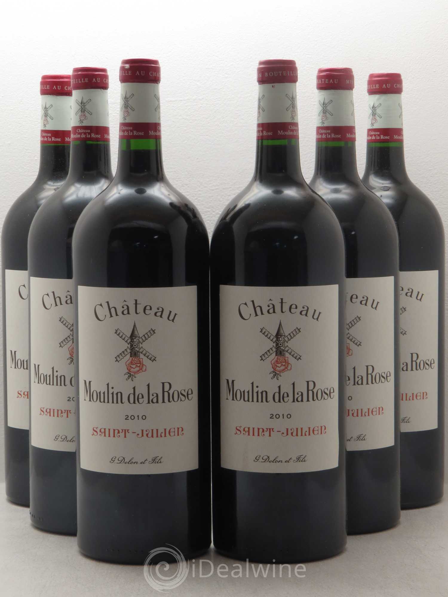Château Moulin de la Rose Cru Bourgeois 2010 - Lot de 6 magnums - 0