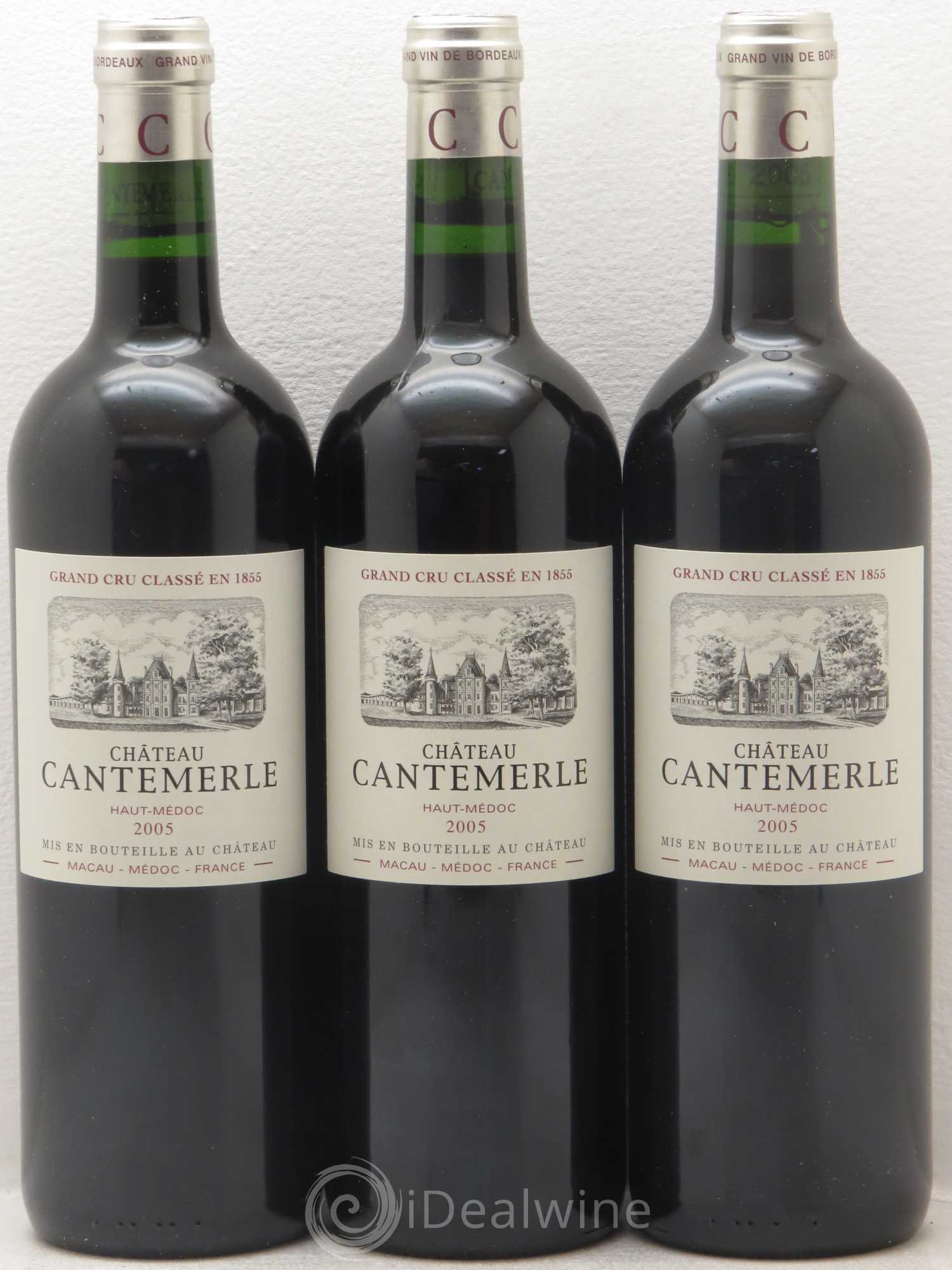 Château Cantemerle 5ème Grand Cru Classé 2005 - Lotto di 12 bottiglie - 1