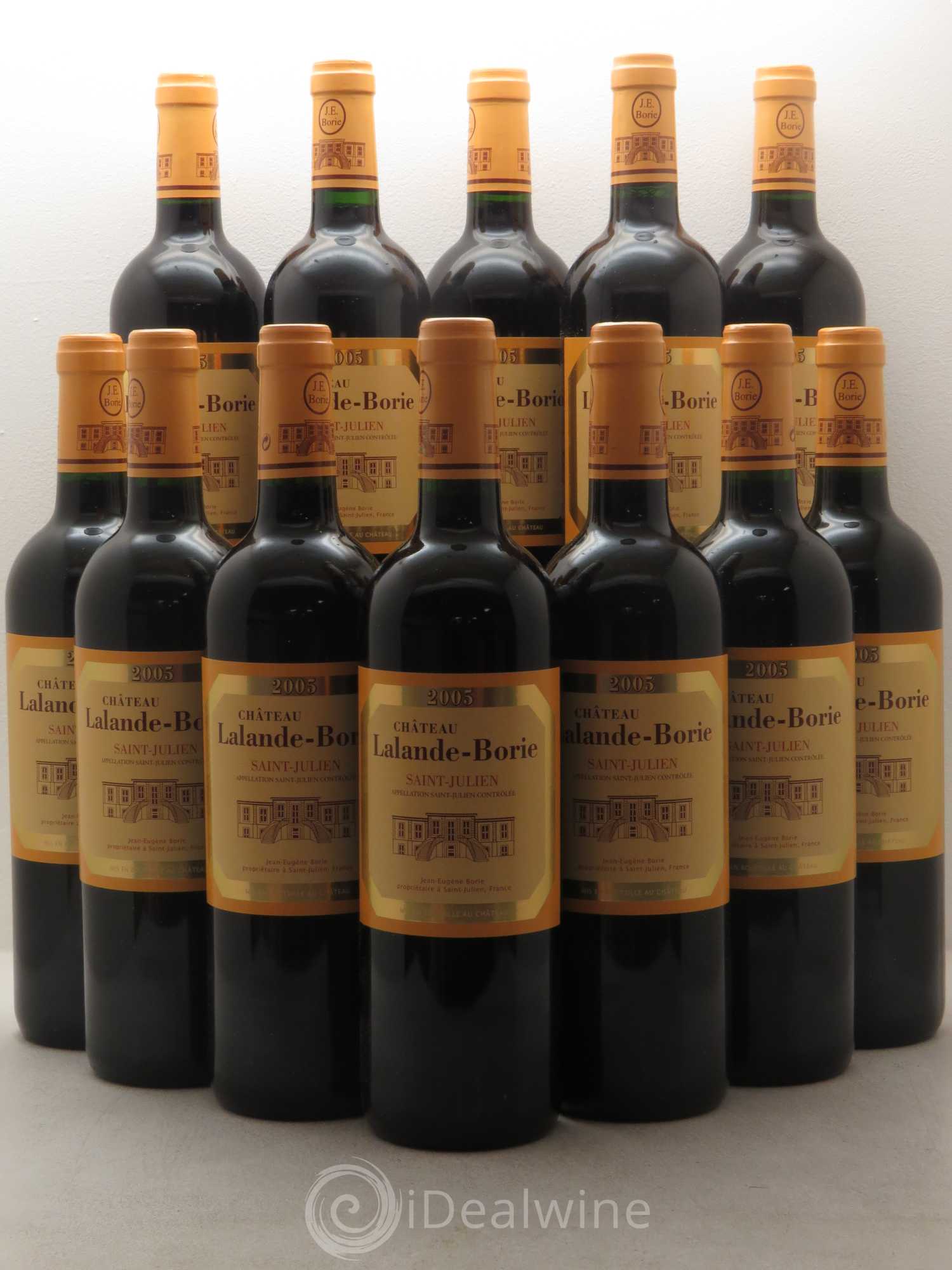 Château Lalande Borie 2005 - Lot de 12 bouteilles - 0