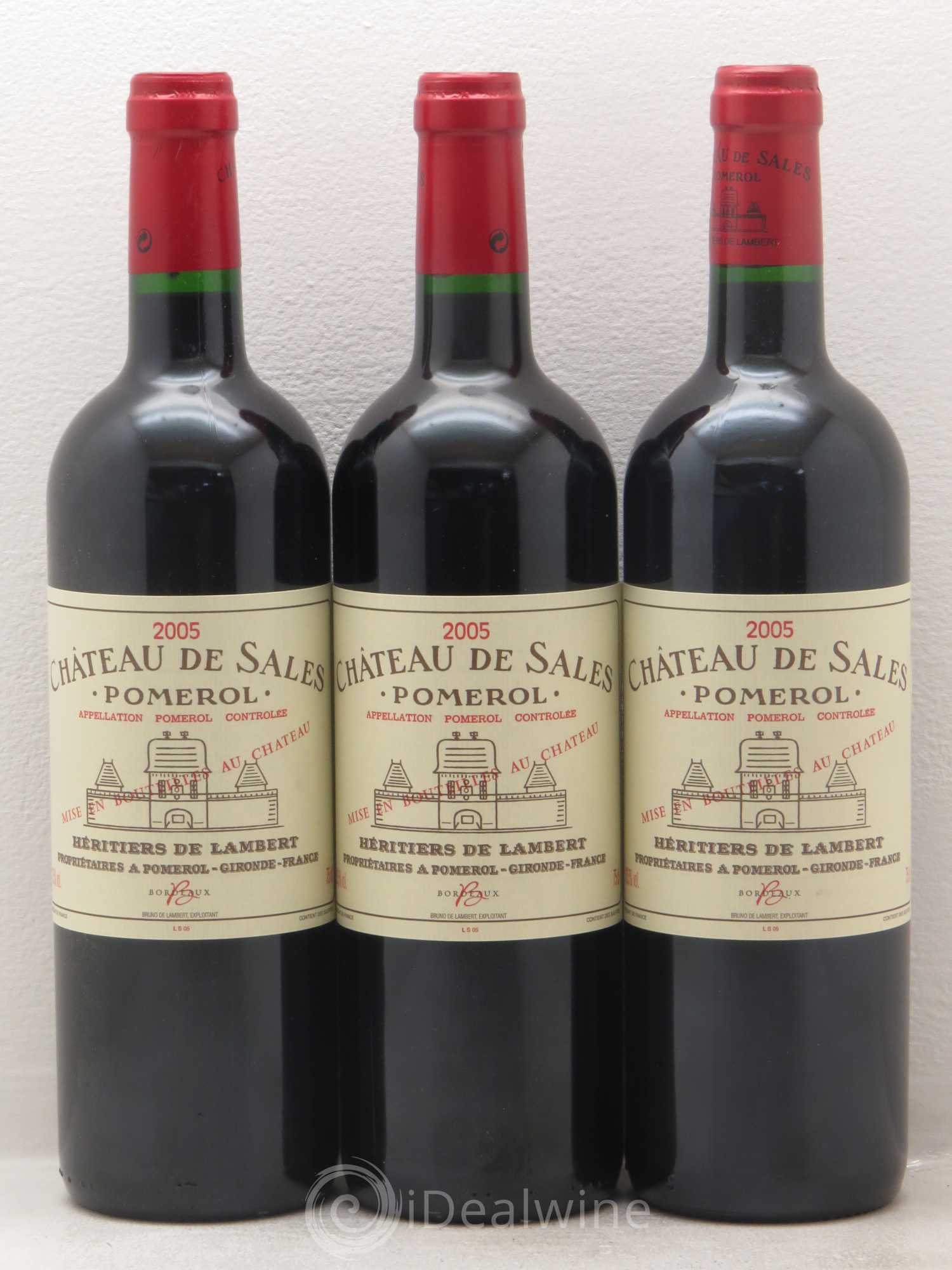 Château de Sales 2005 - Lot de 12 bouteilles - 1