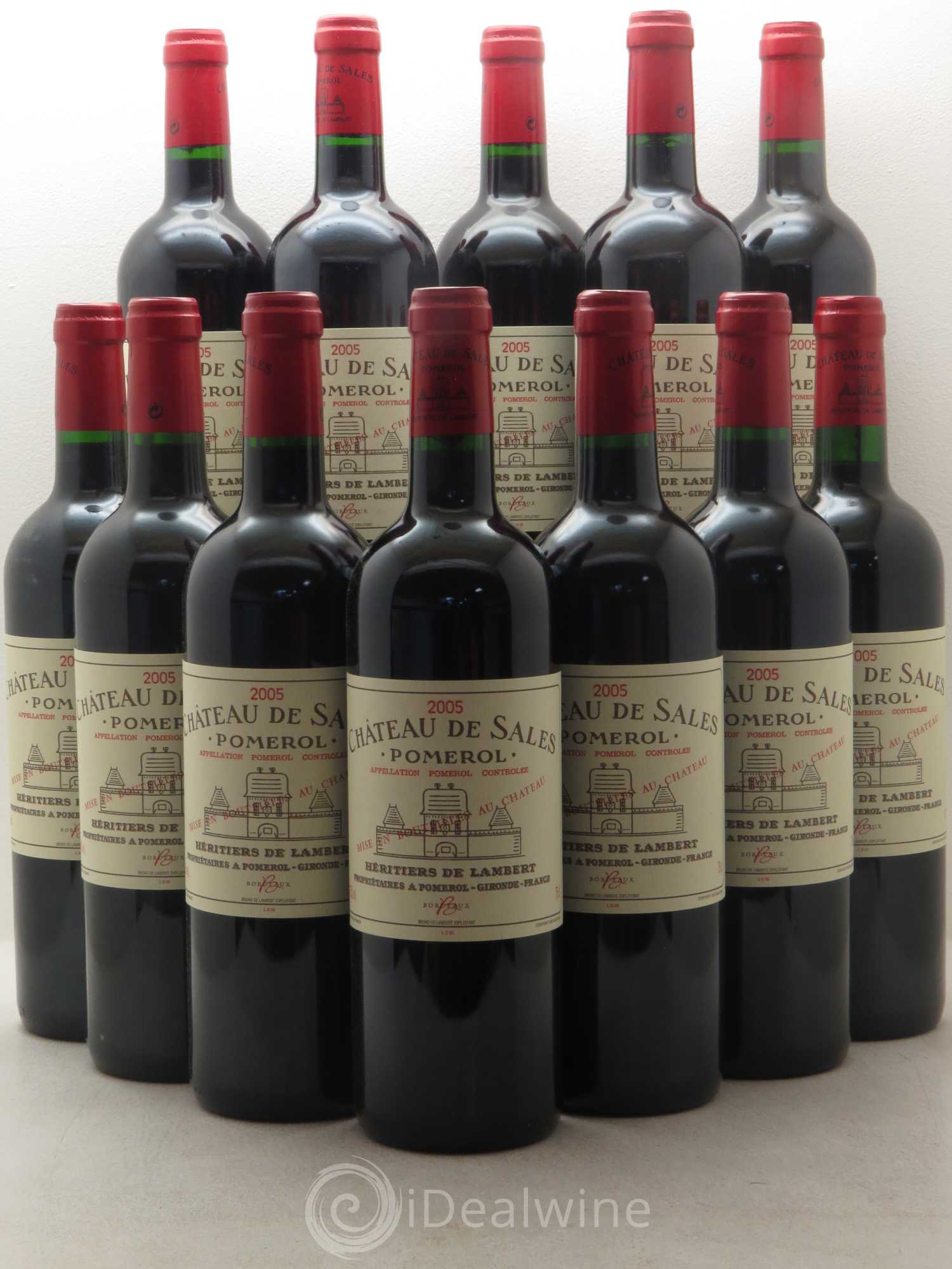 Château de Sales 2005 - Lot de 12 bouteilles - 0