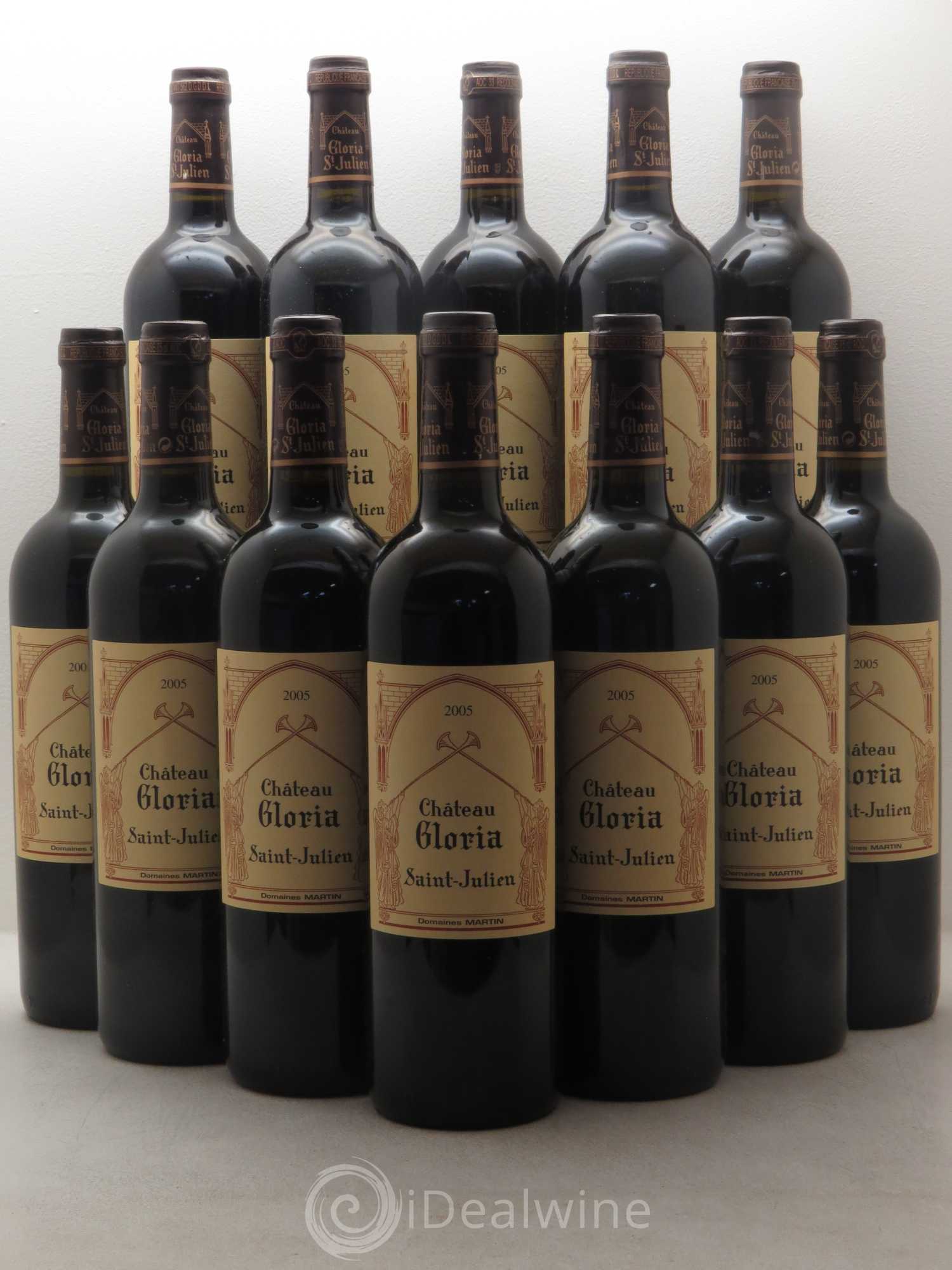 Château Gloria 2005 - Lot de 12 bouteilles - 0
