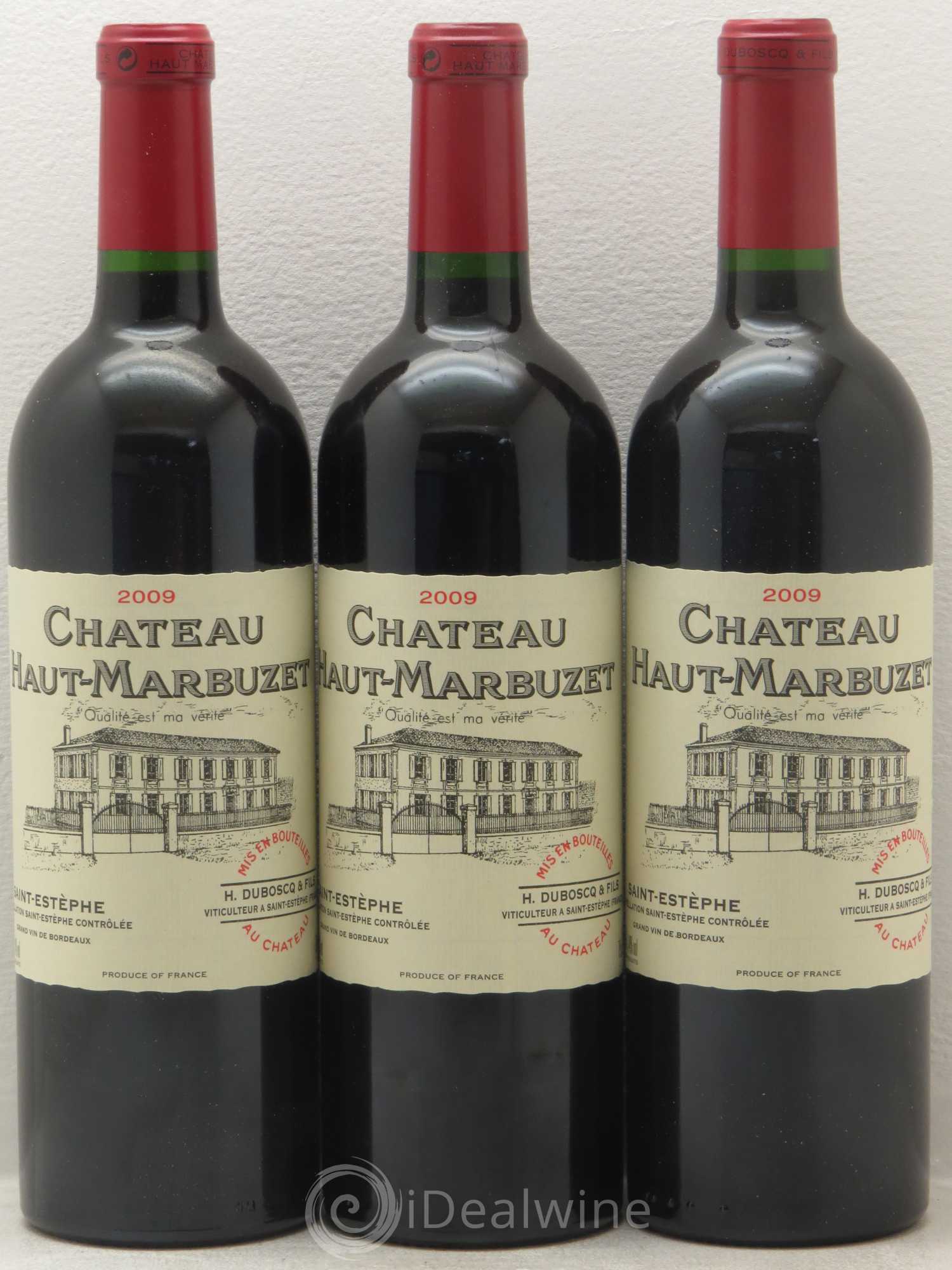 Château Haut Marbuzet 2009 - Lot de 12 bouteilles - 2