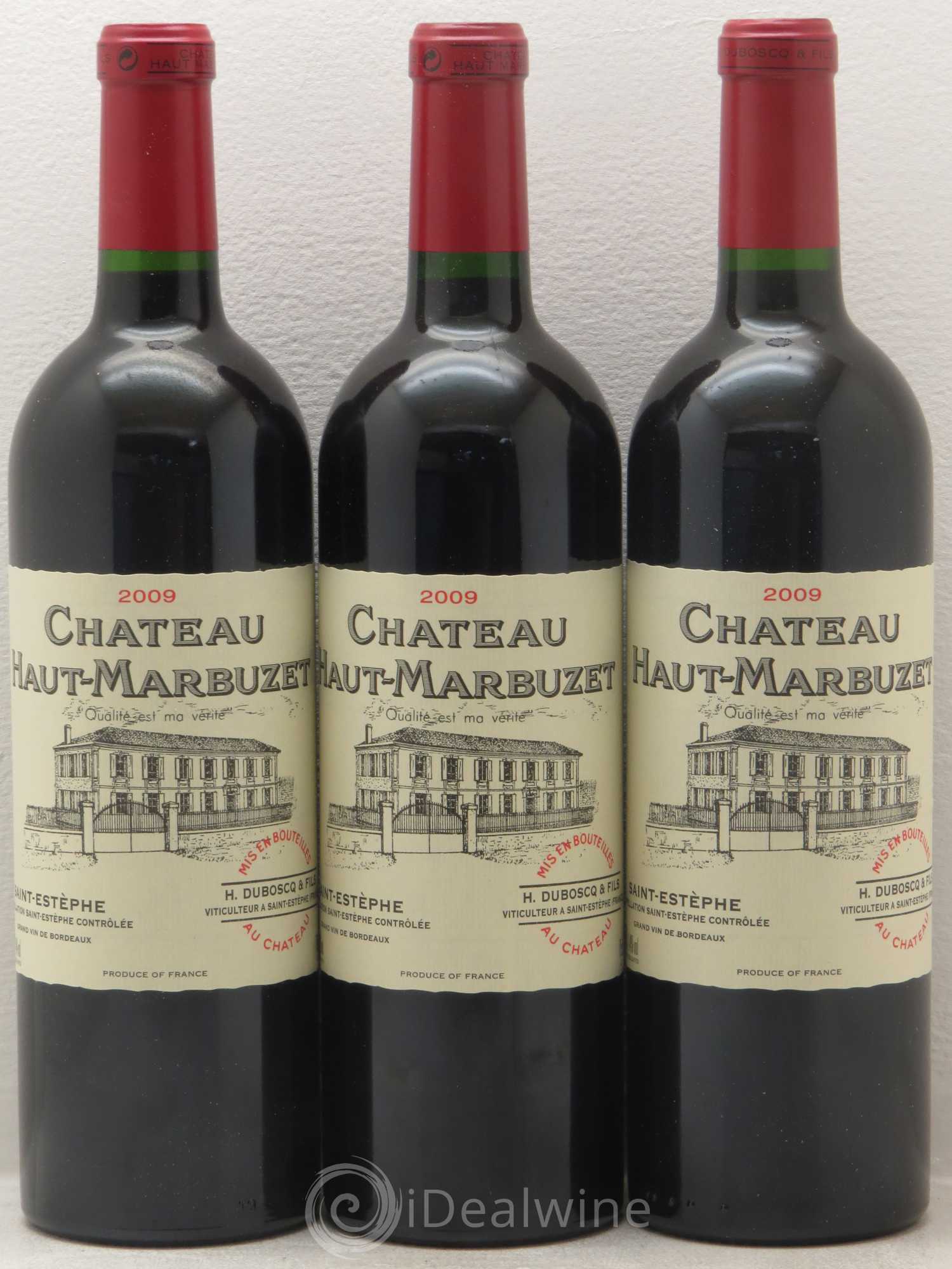 Château Haut Marbuzet 2009 - Lot de 12 bouteilles - 3