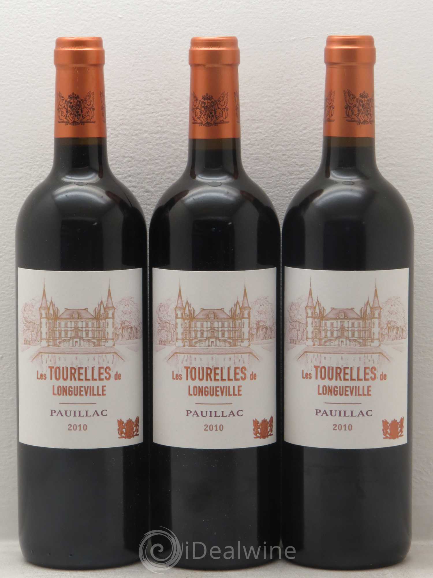 Les Tourelles de Longueville Second Vin 2010 - Lot de 12 bouteilles - 1