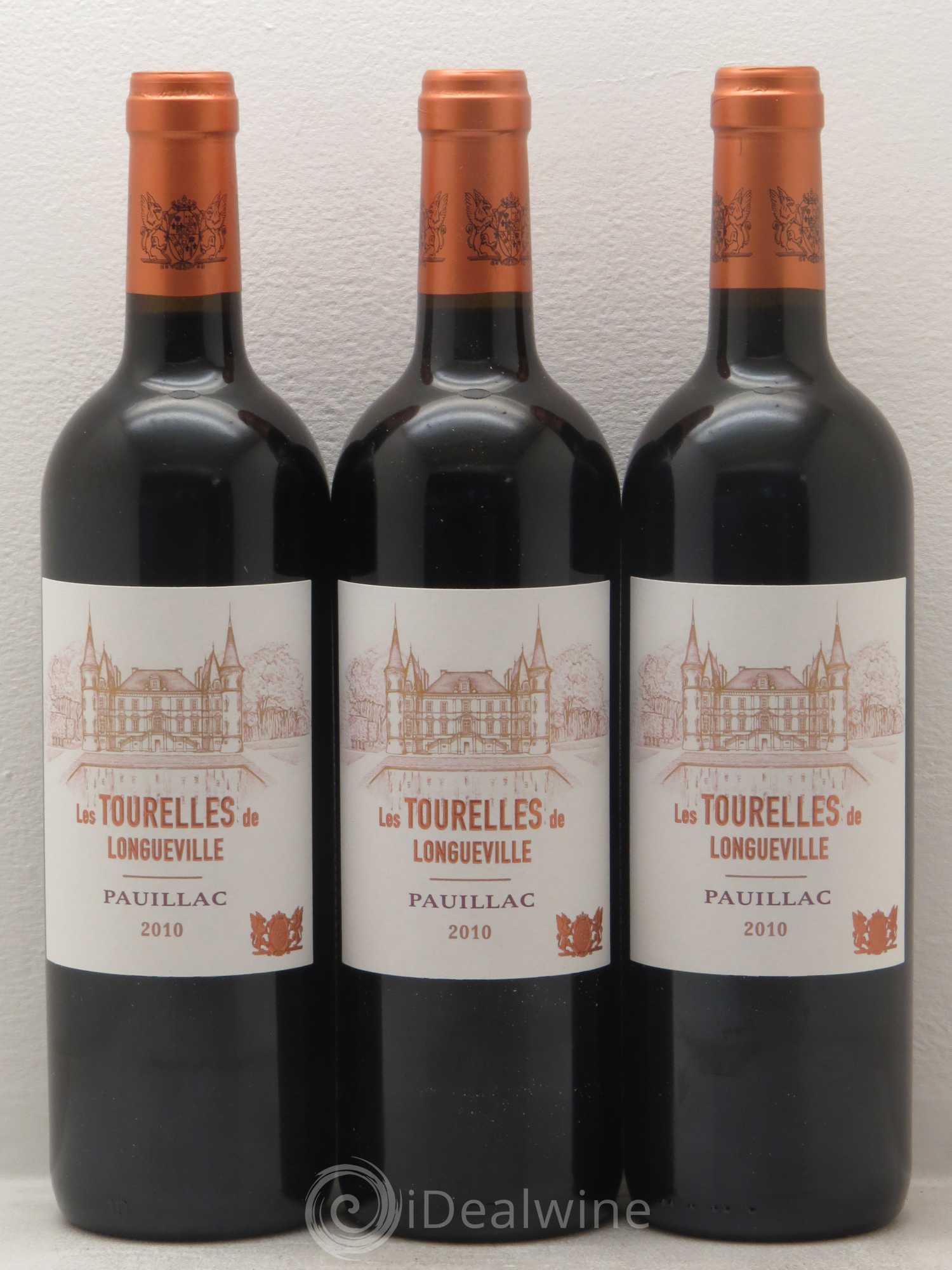 Les Tourelles de Longueville Second Vin 2010 - Lot de 12 bouteilles - 2