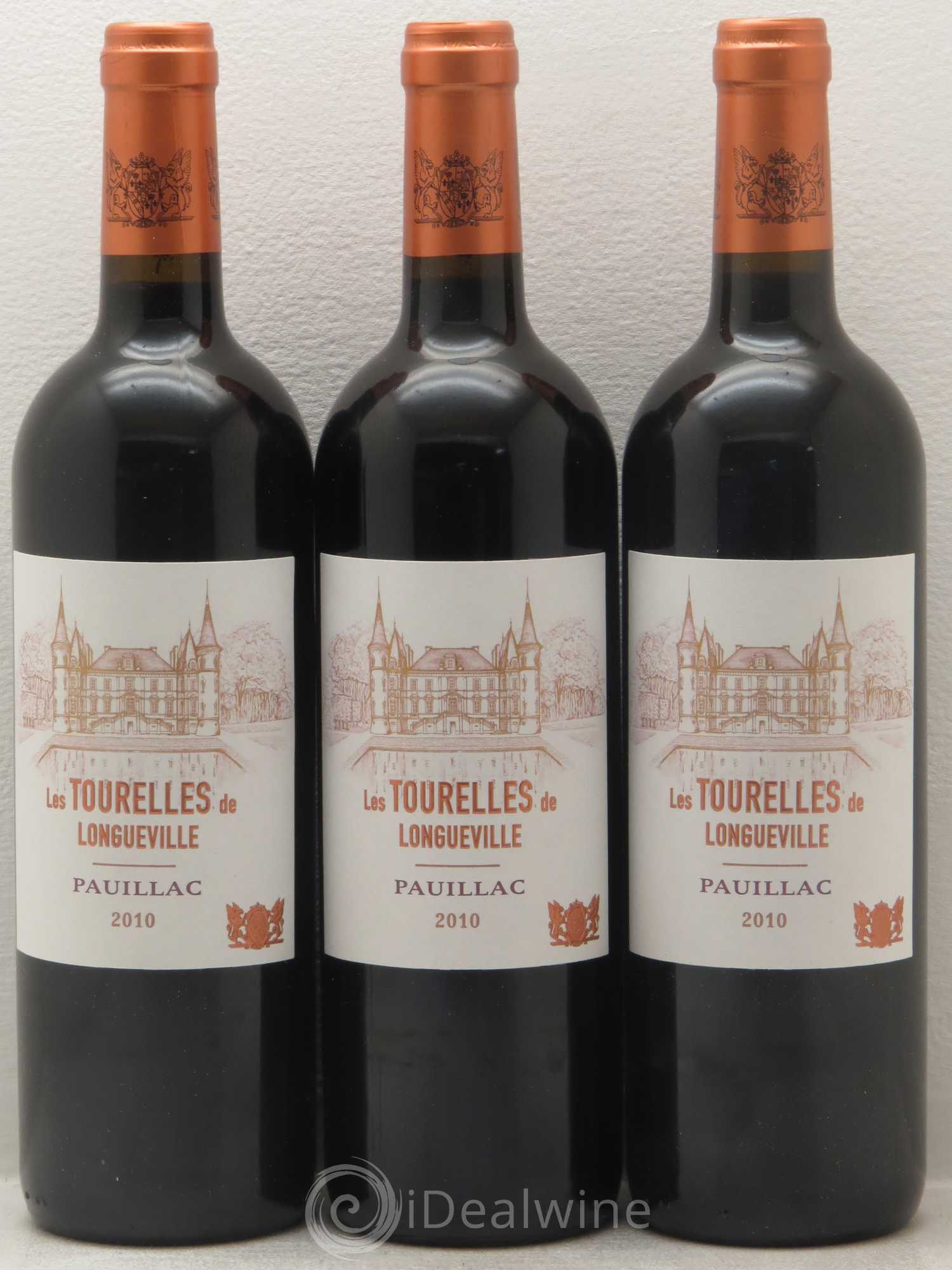 Les Tourelles de Longueville Second Vin 2010 - Lot de 12 bouteilles - 3
