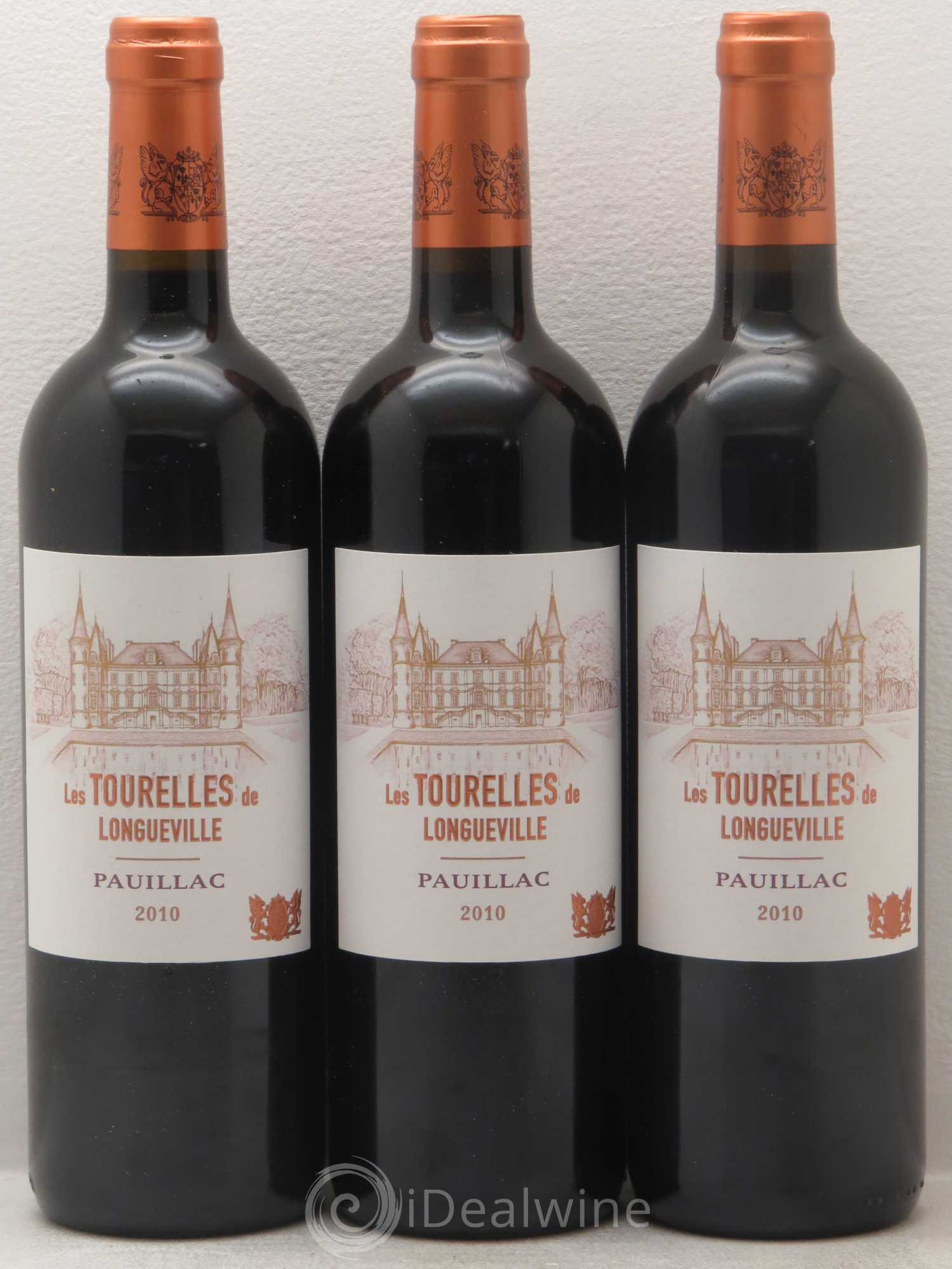 Les Tourelles de Longueville Second Vin 2010 - Lot de 12 bouteilles - 4