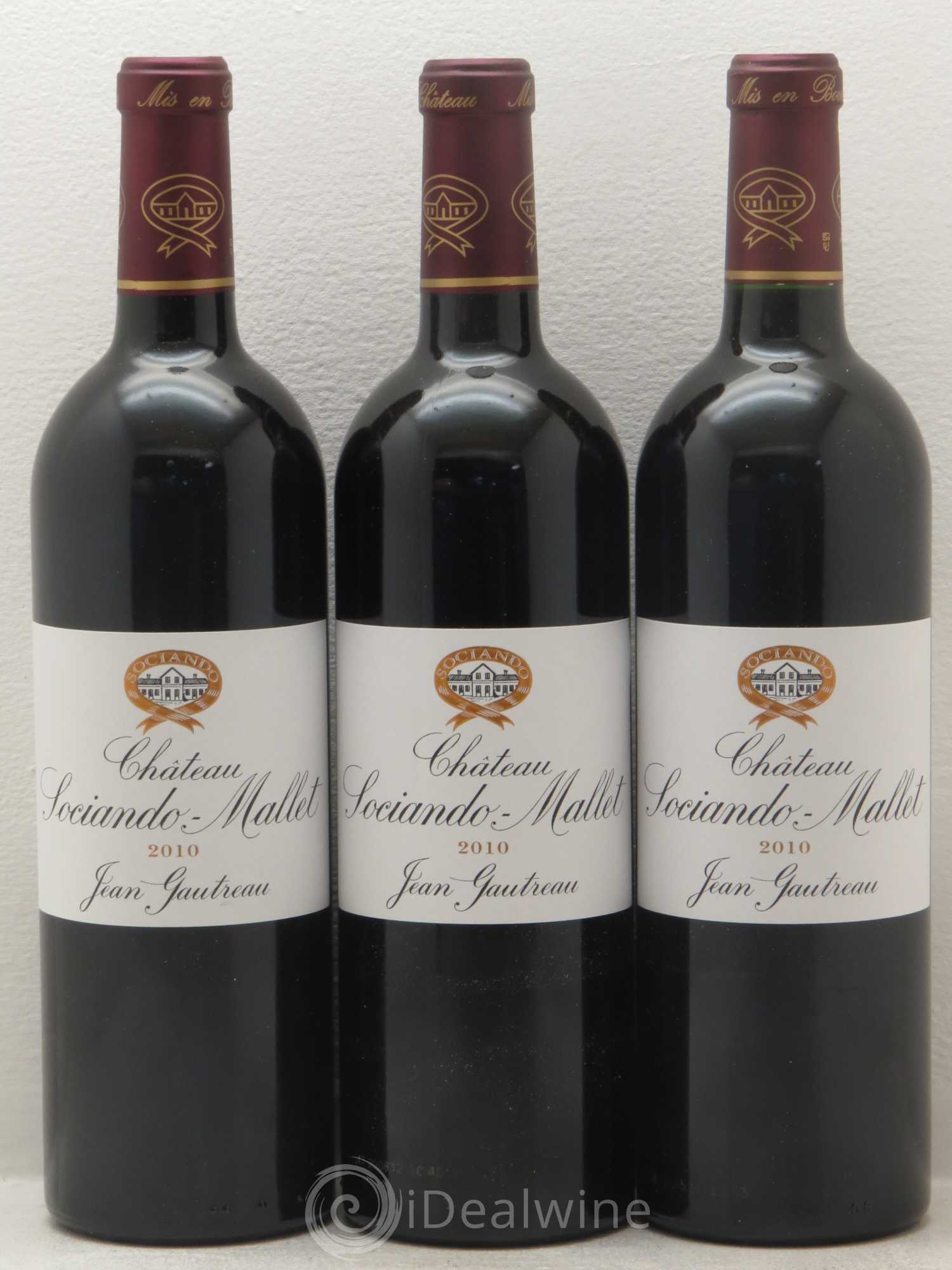 Château Sociando Mallet 2010 - Lot de 12 bouteilles - 3