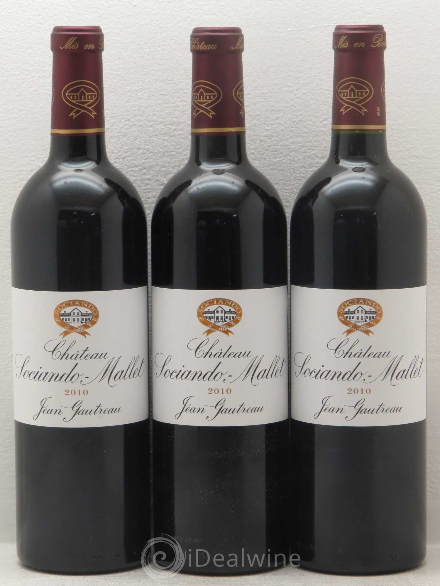 Château Sociando Mallet 2010 - Lot de 12 bouteilles - 4