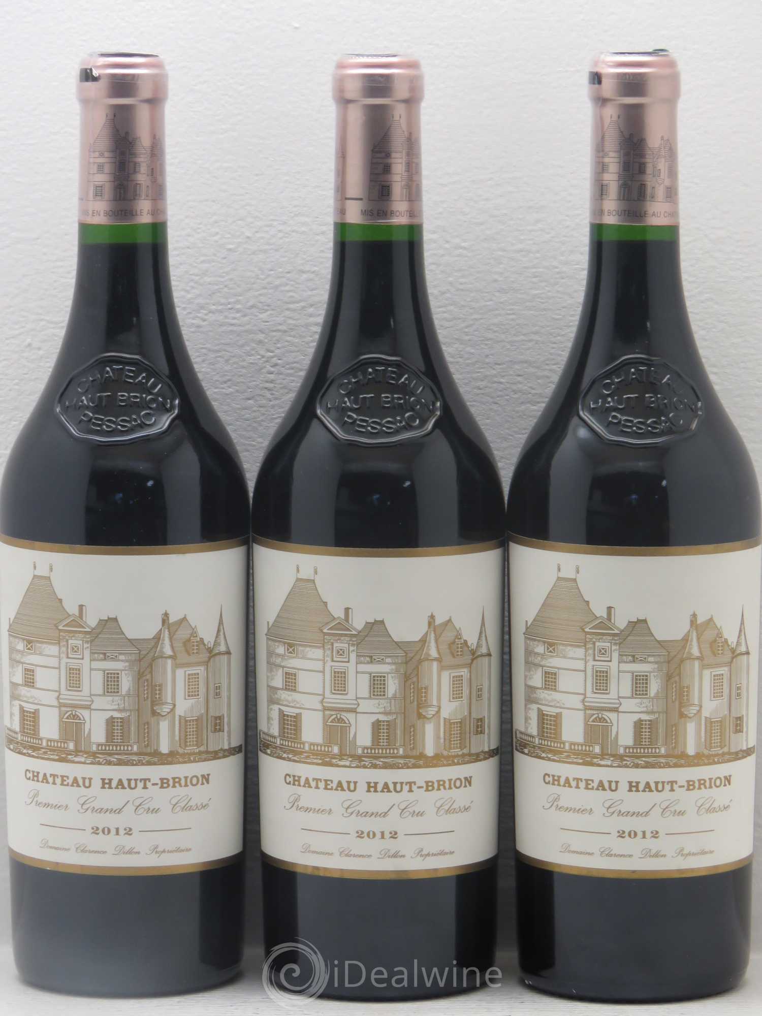 Château Haut Brion 1er Grand Cru Classé 2012 - Lot de 12 bouteilles - 1
