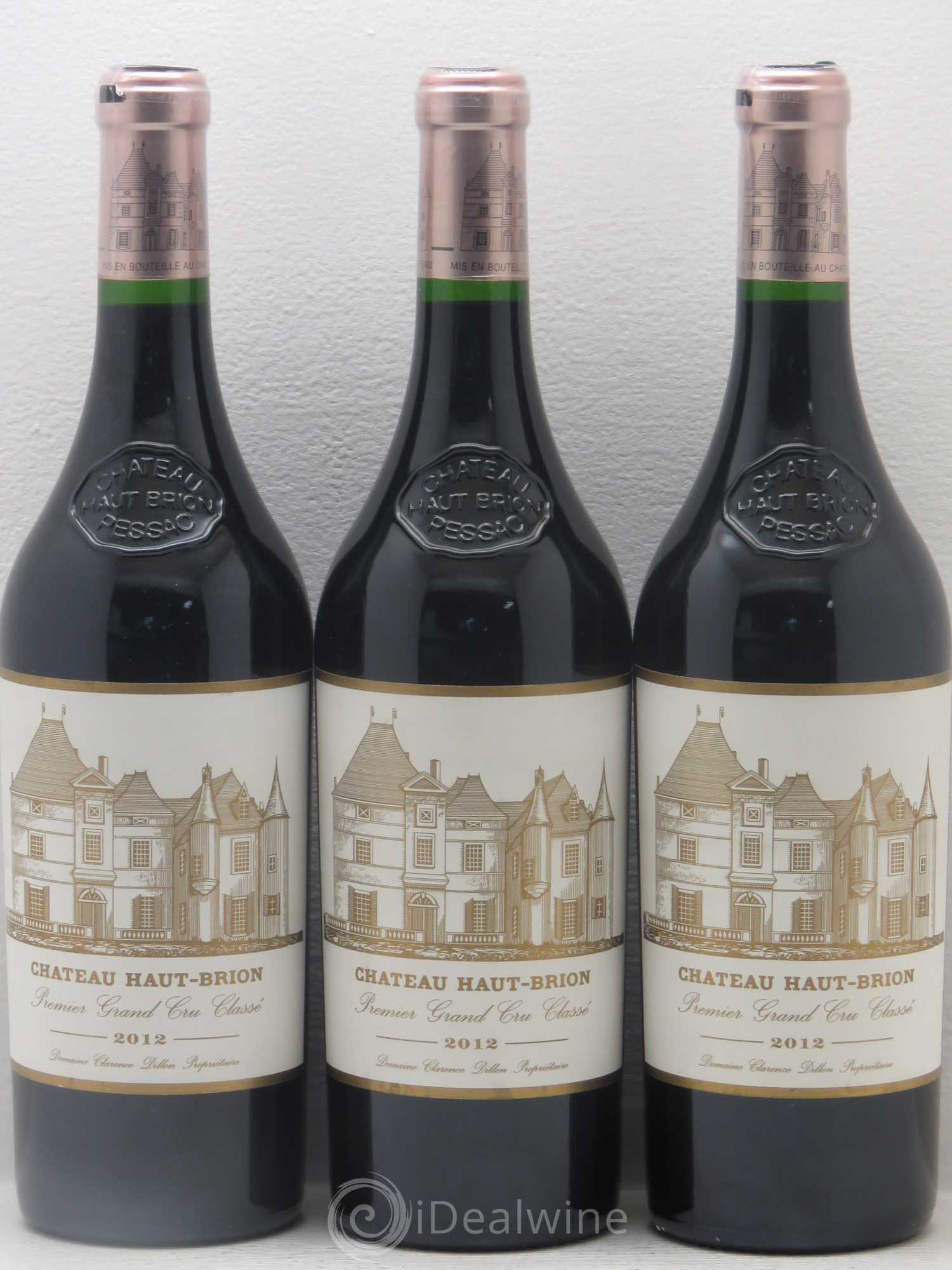 Château Haut Brion 1er Grand Cru Classé 2012 - Lot de 12 bouteilles - 2