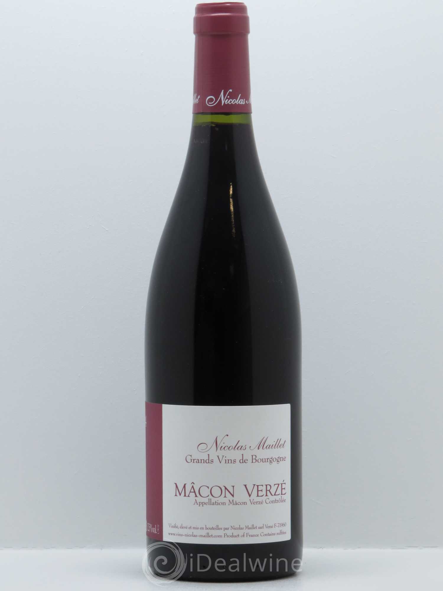 Mâcon-Verzé Nicolas Maillet 2014 - Posten von 1 Flasche - 0