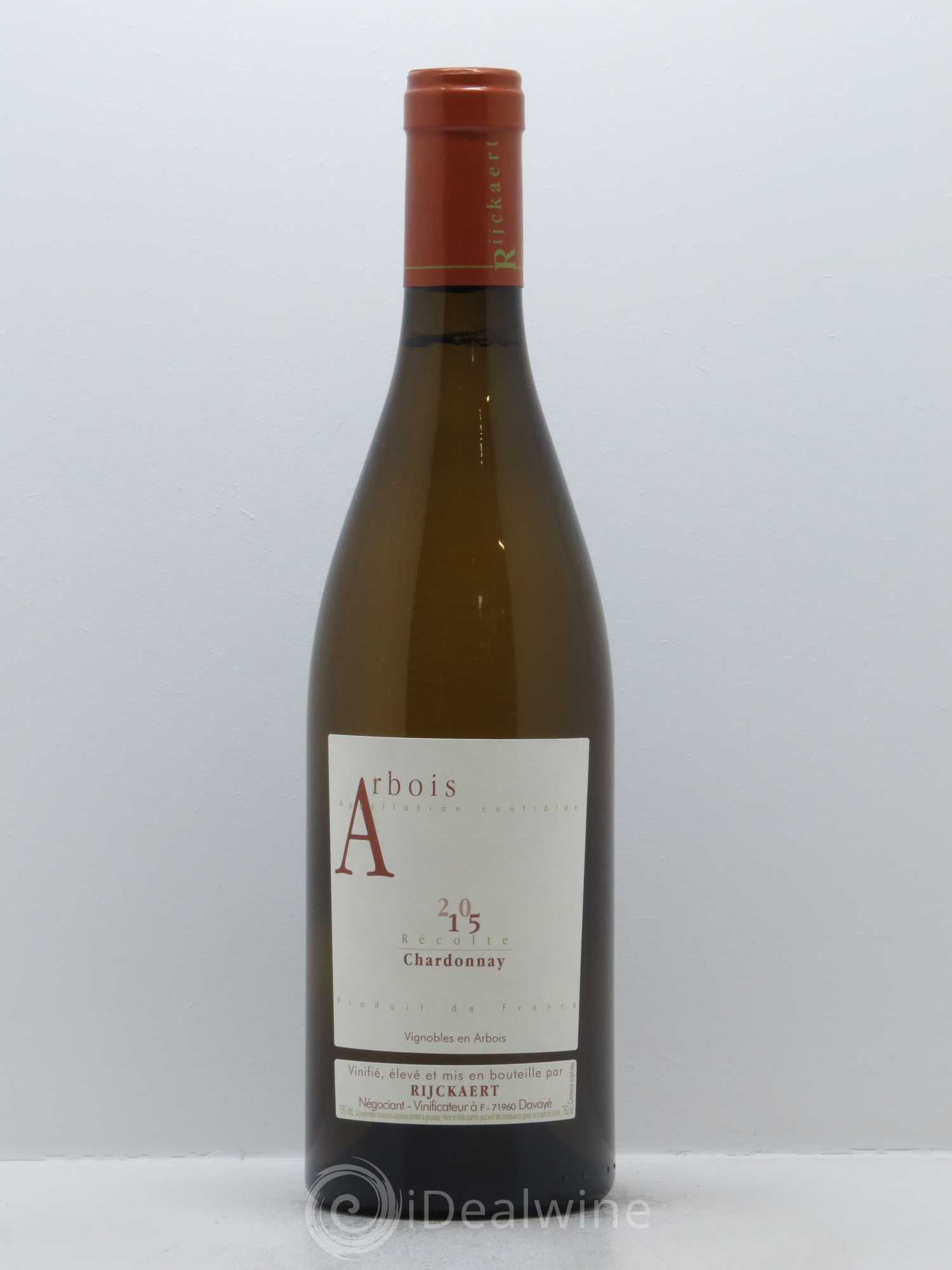 Arbois Chardonnay Rijckaert 2015 - Posten von 1 Flasche - 0