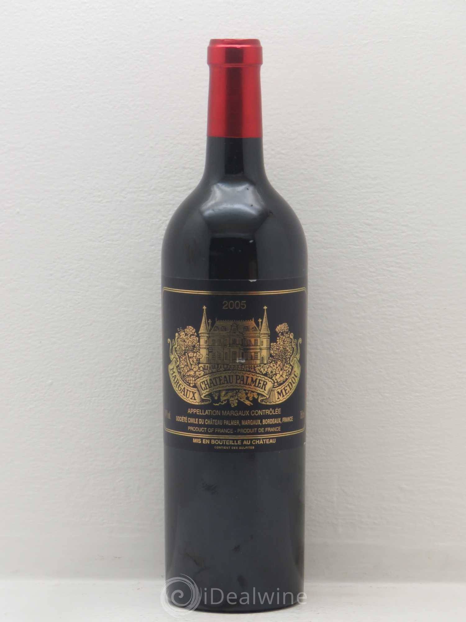 Château Palmer 3ème Grand Cru Classé 2005 - Lot de 1 bouteille - 0