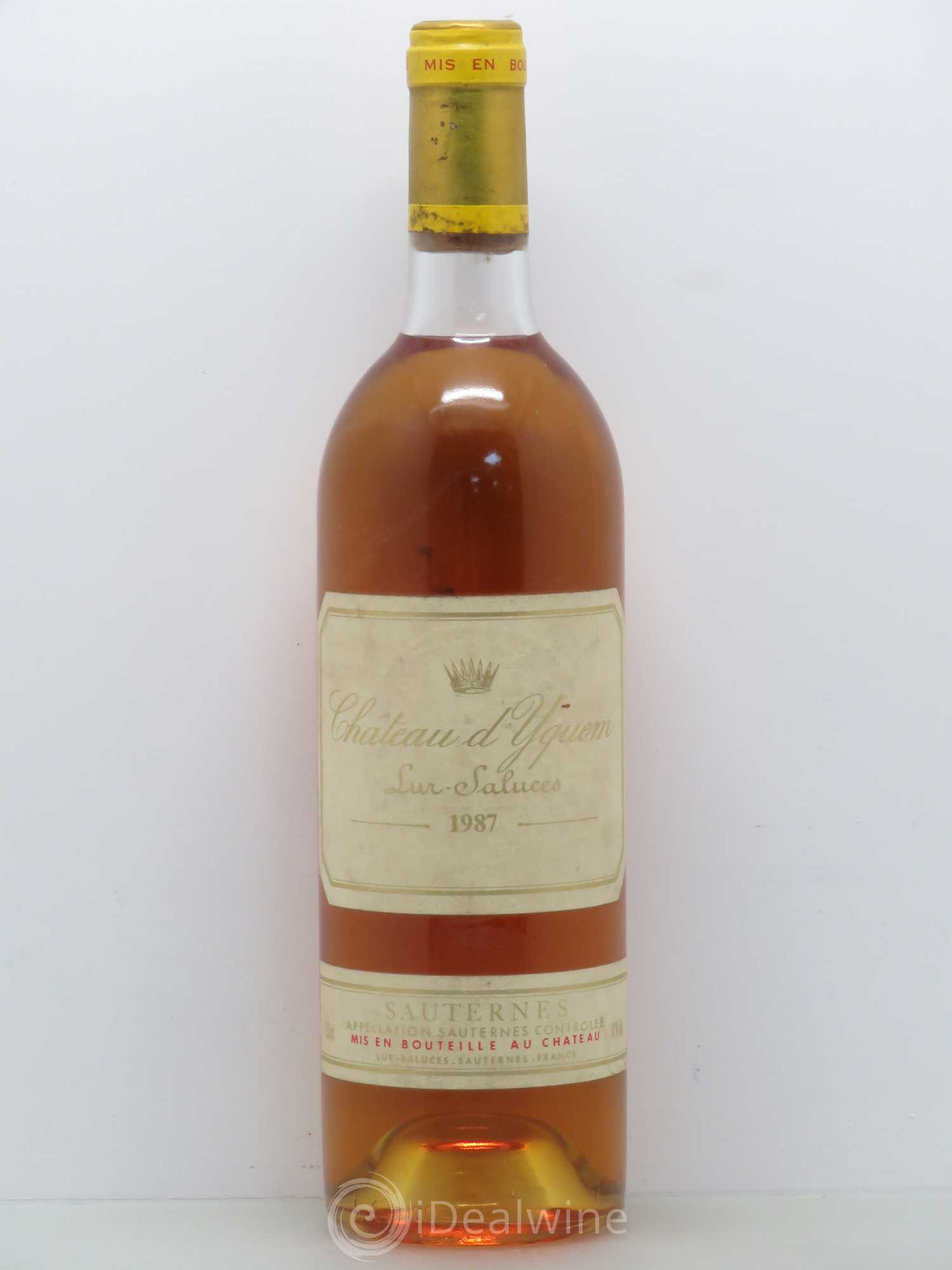 Château d' Yquem 1er Cru Classé Supérieur 1987 - Lotto di 1 bottiglia - 0