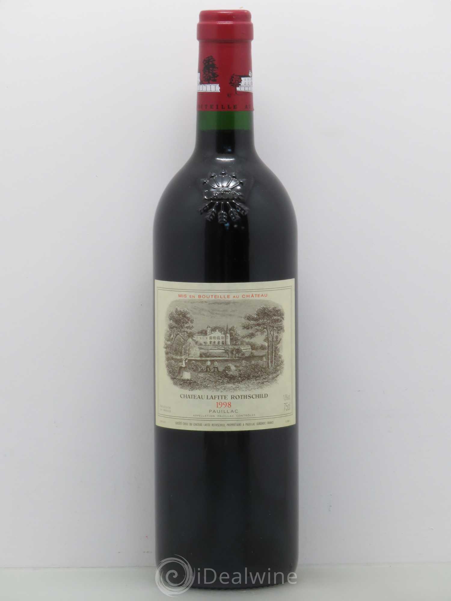 Château Lafite Rothschild 1er Grand Cru Classé 1998 - Lot de 1 bouteille - 0
