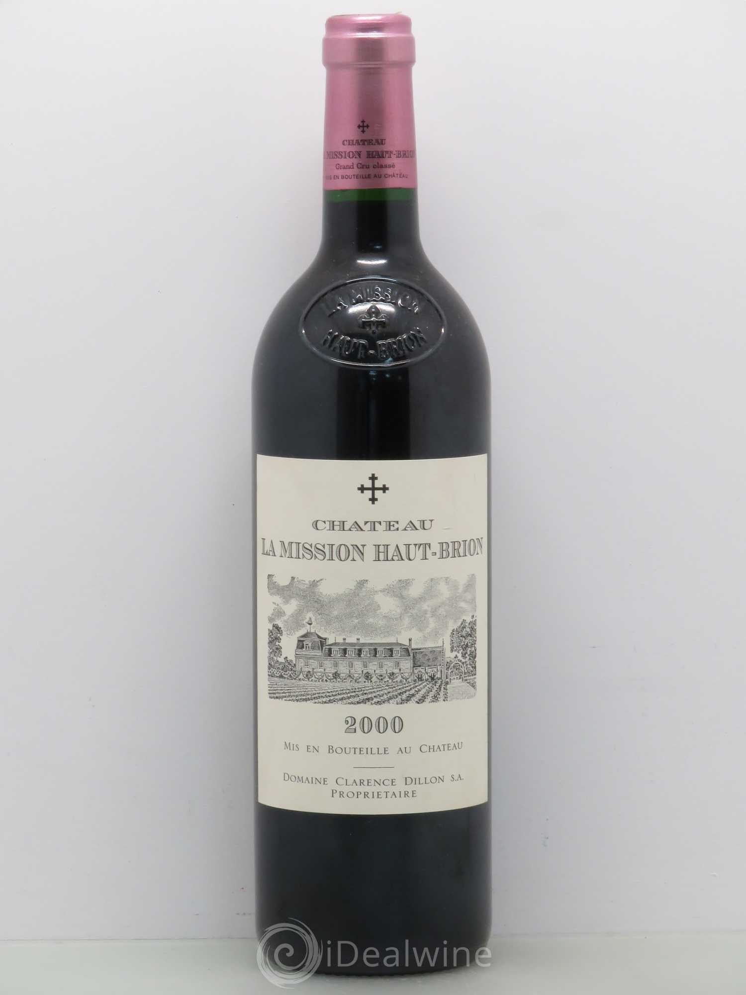 Château la Mission Haut-Brion Cru Classé de Graves 2000 - Lot de 1 bouteille - 0