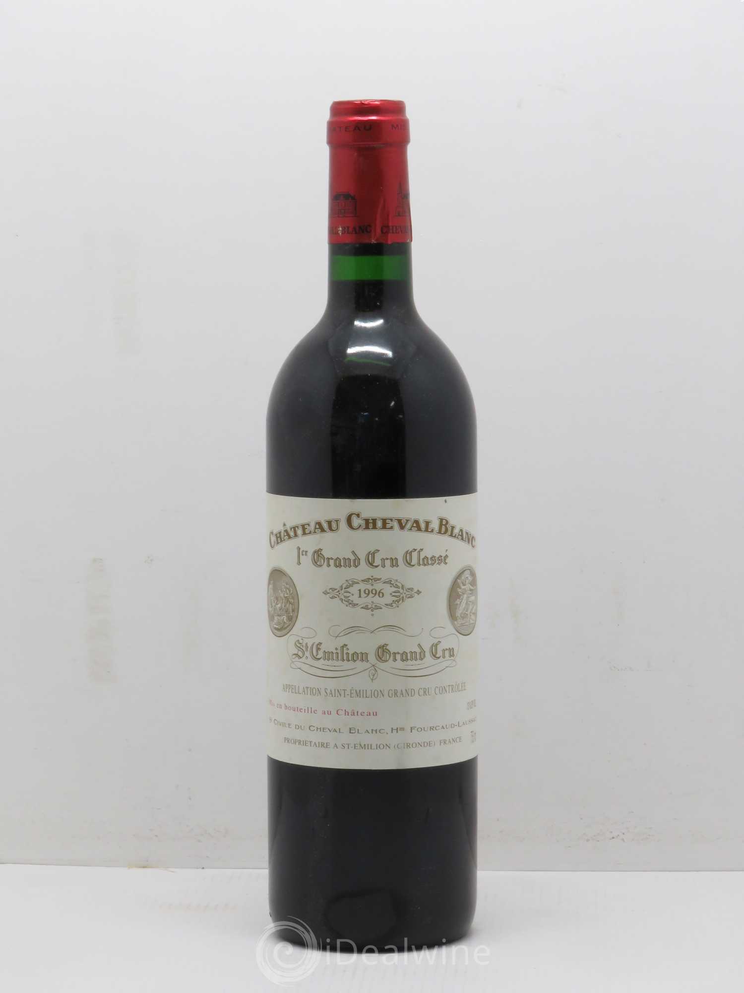 Château Cheval Blanc 1er Grand Cru Classé A 1996 - Lot de 1 bouteille - 0