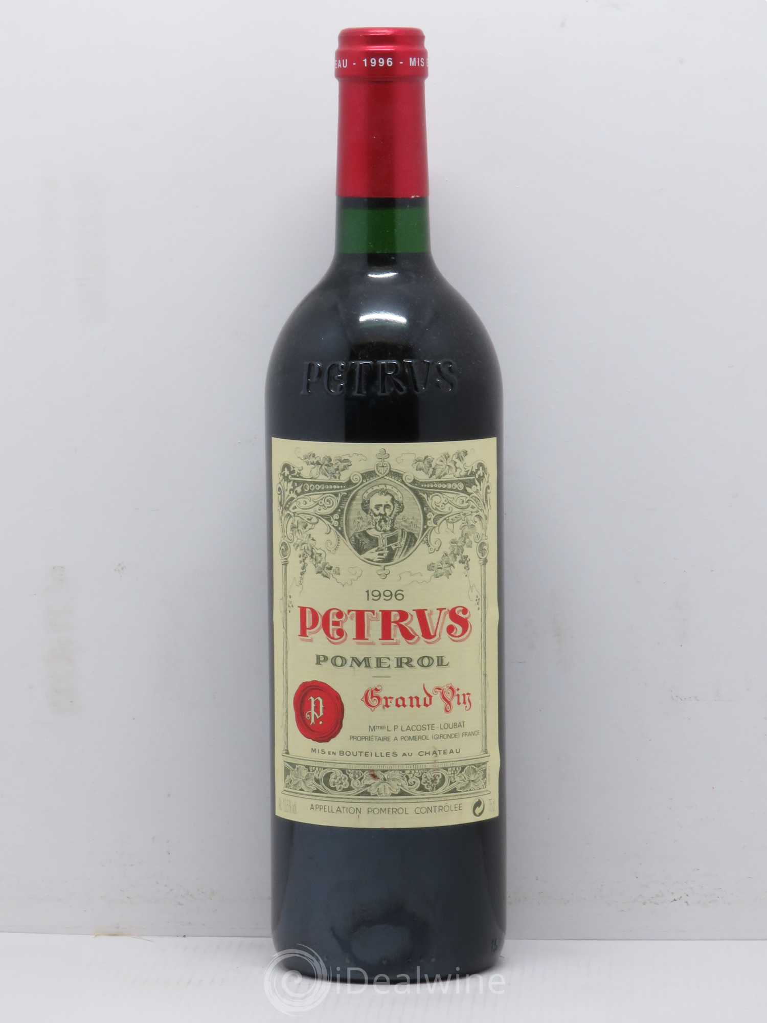Petrus 1996 - Lot de 1 bouteille - 0