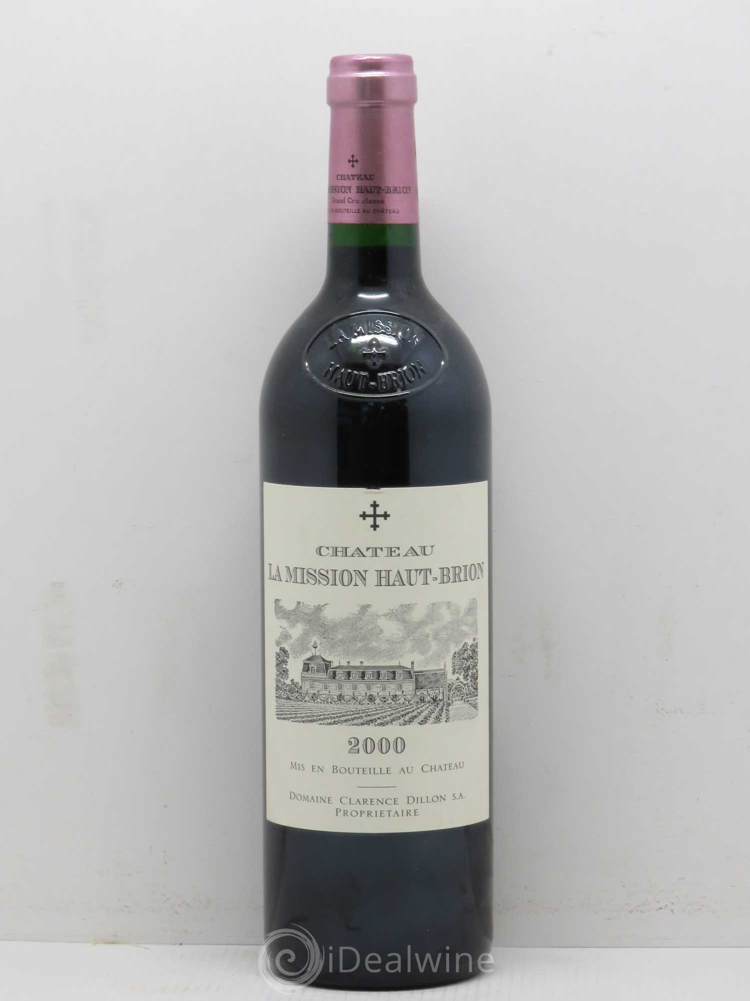 Château la Mission Haut-Brion Cru Classé de Graves 2000 - Lot de 1 bouteille - 0