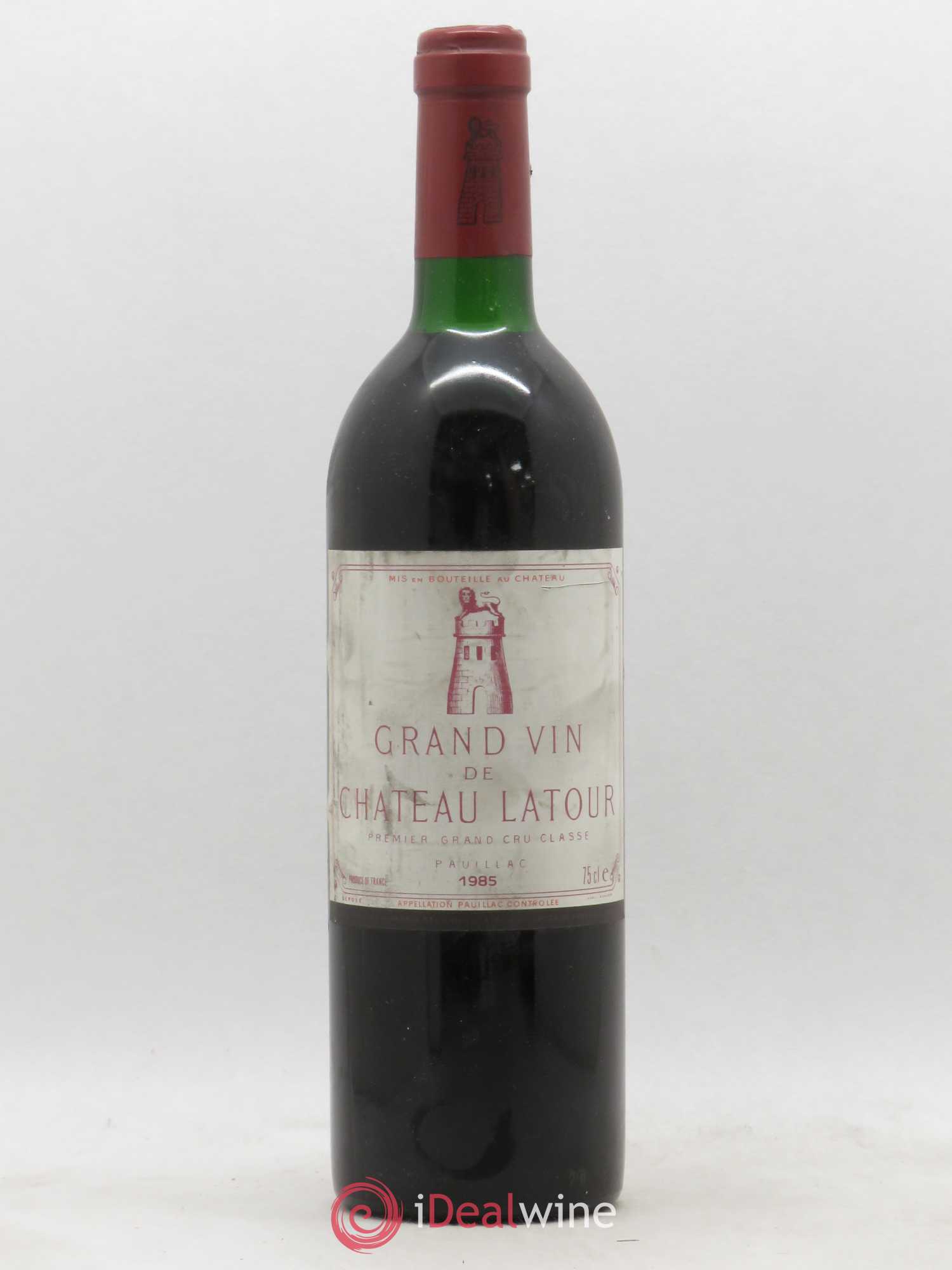 Château Latour 1er Grand Cru Classé 1985 - Lot de 1 bouteille - 0
