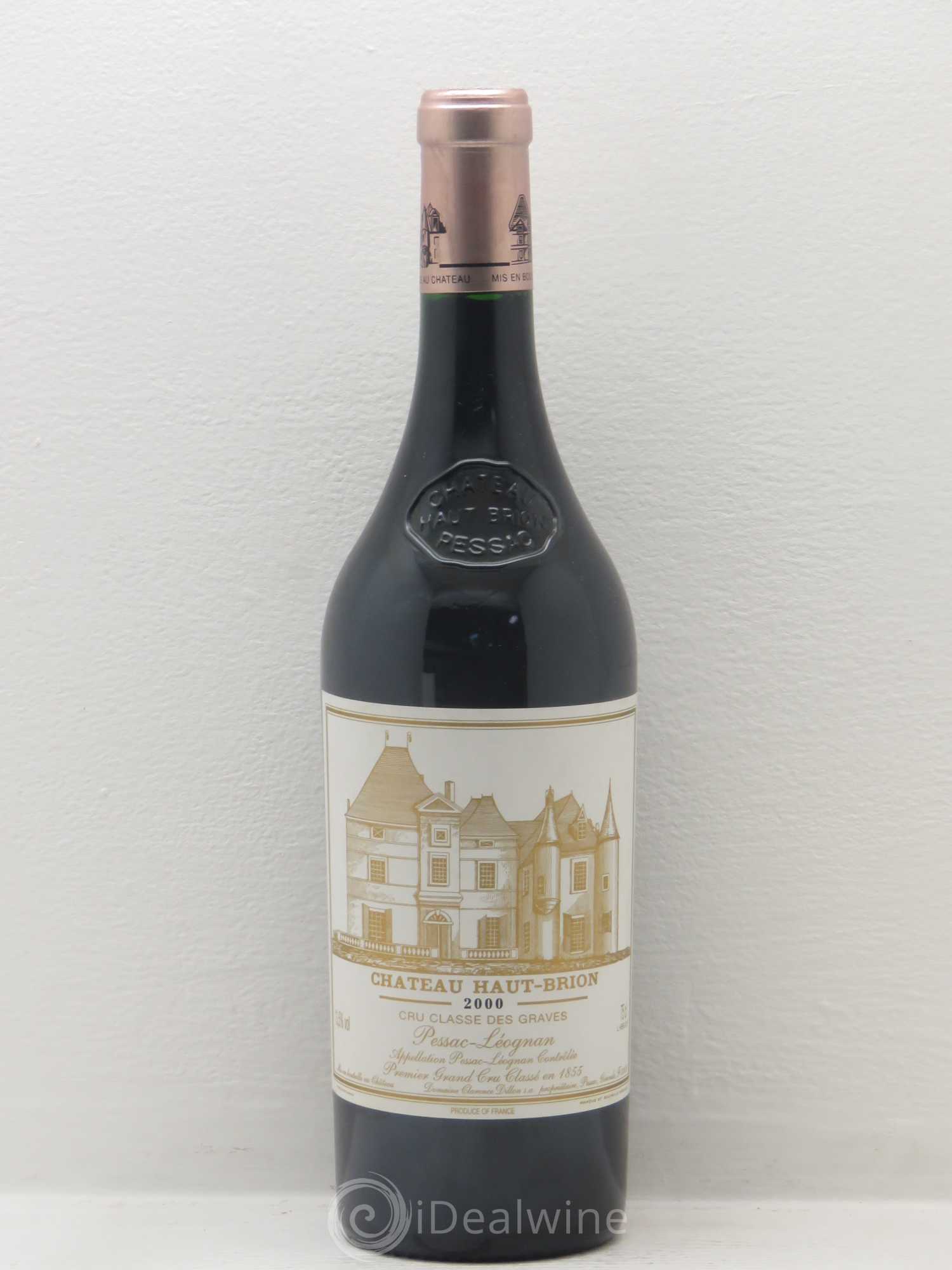 Château Haut Brion 1er Grand Cru Classé 2000 - Lot de 1 bouteille - 0
