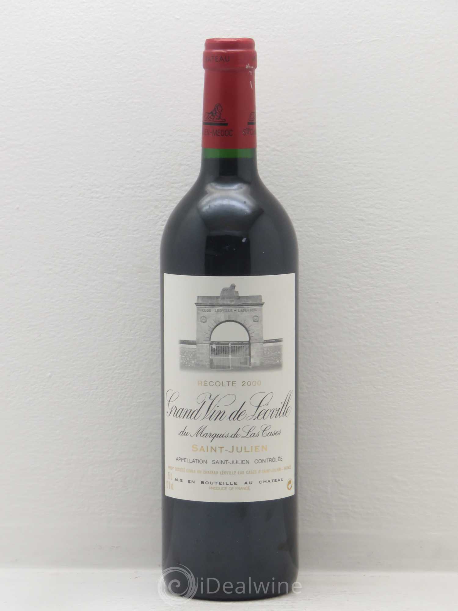 Château Léoville Las Cases 2ème Grand Cru Classé 2000 - Lot de 1 bouteille - 0