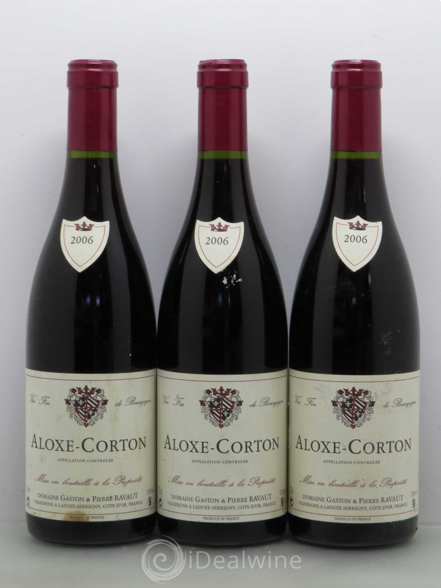 Aloxe-Corton Domaine Gaston Ravault 2006 - Lot de 6 bouteilles - 2